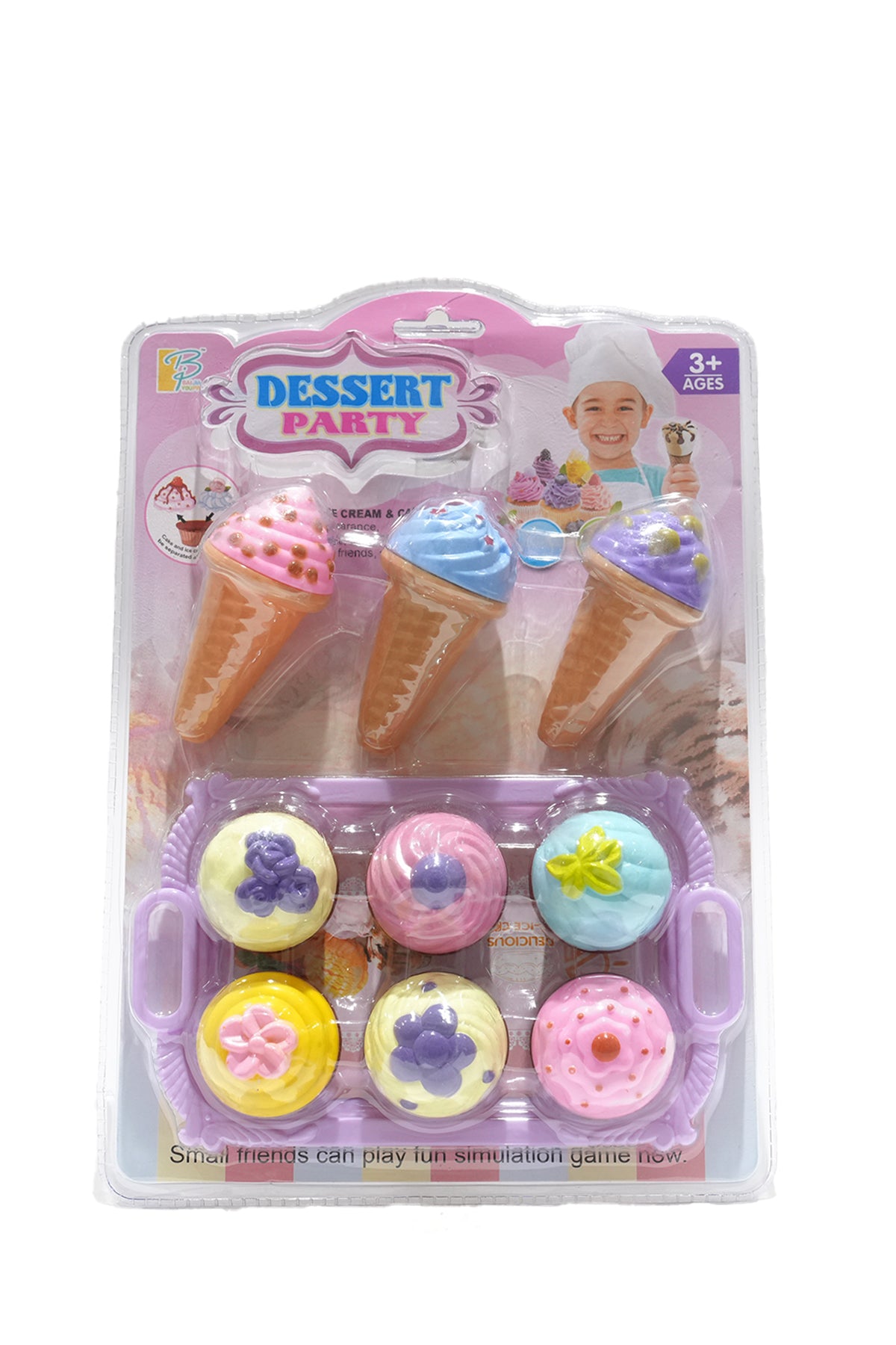 Ice-Cream Dessert Party Toy Set
