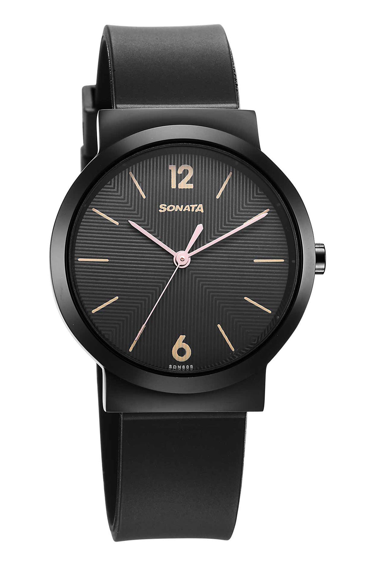 SONATA Women's PU Strap Watch