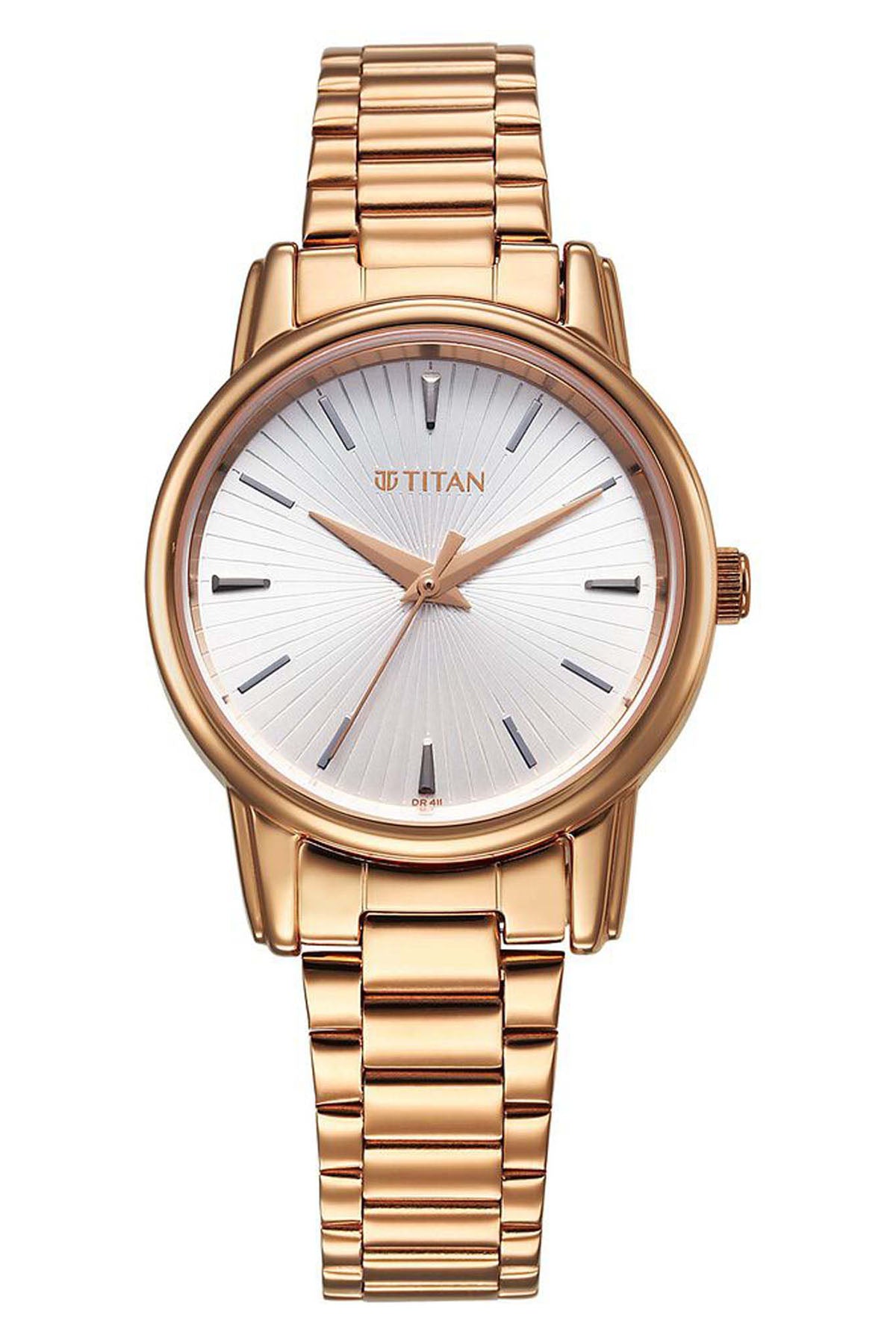 TITAN Women's Stainless Steel Strap Watch