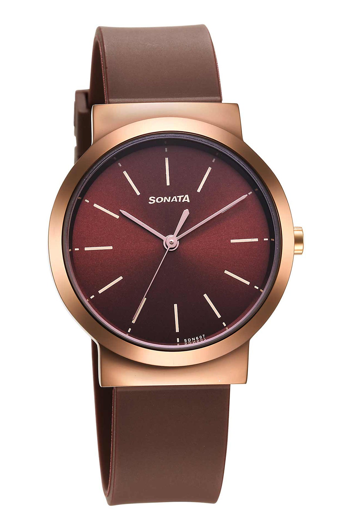 SONATA Women's PU Strap Watch