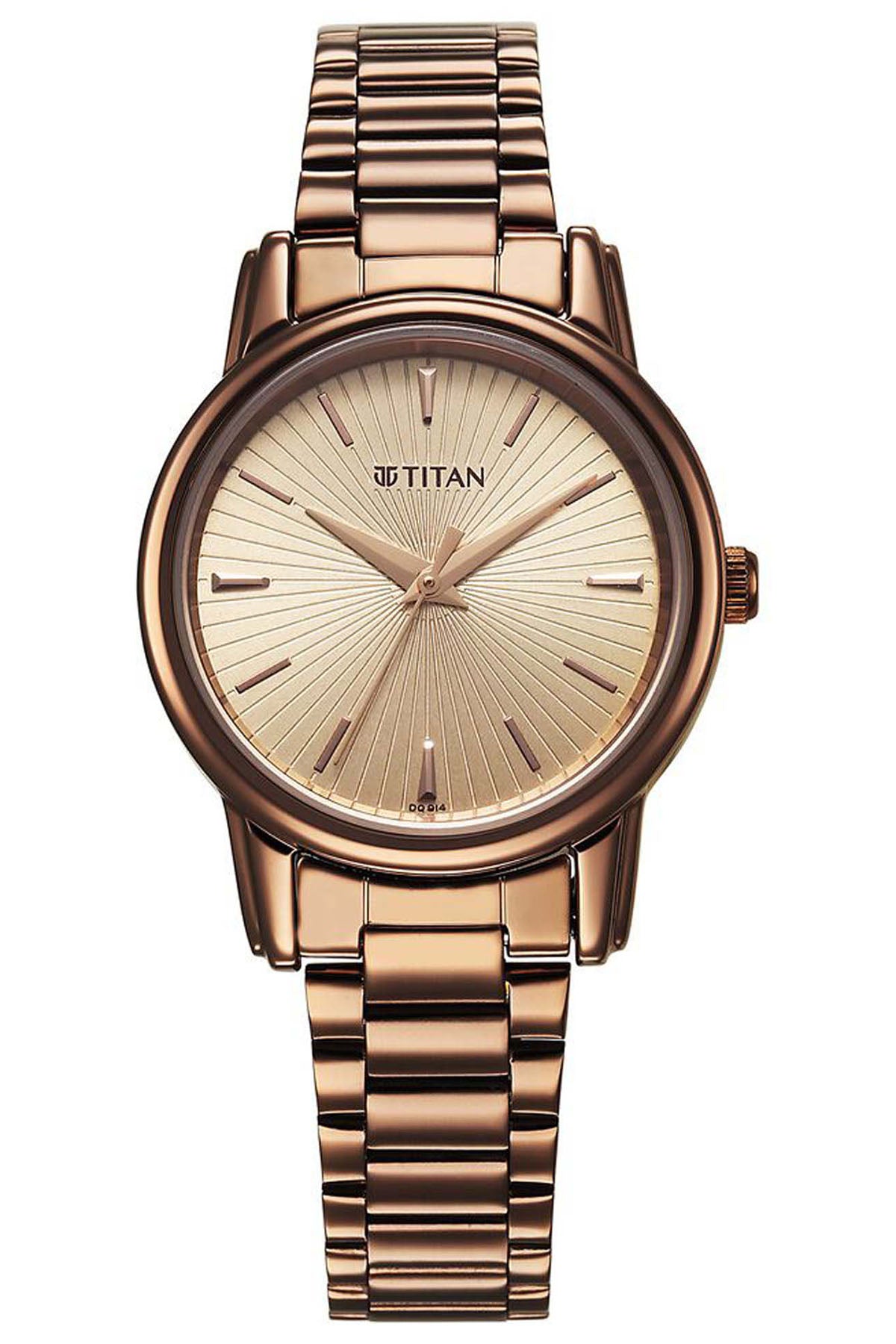 TITAN Women's Stainless Steel Strap Watch