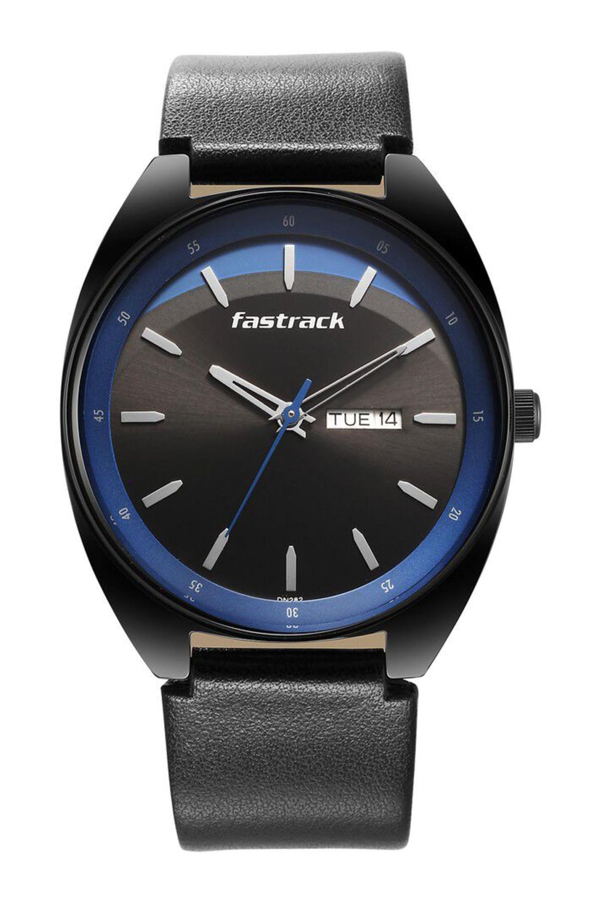 FASTRACK Men's Leather Strap Watch