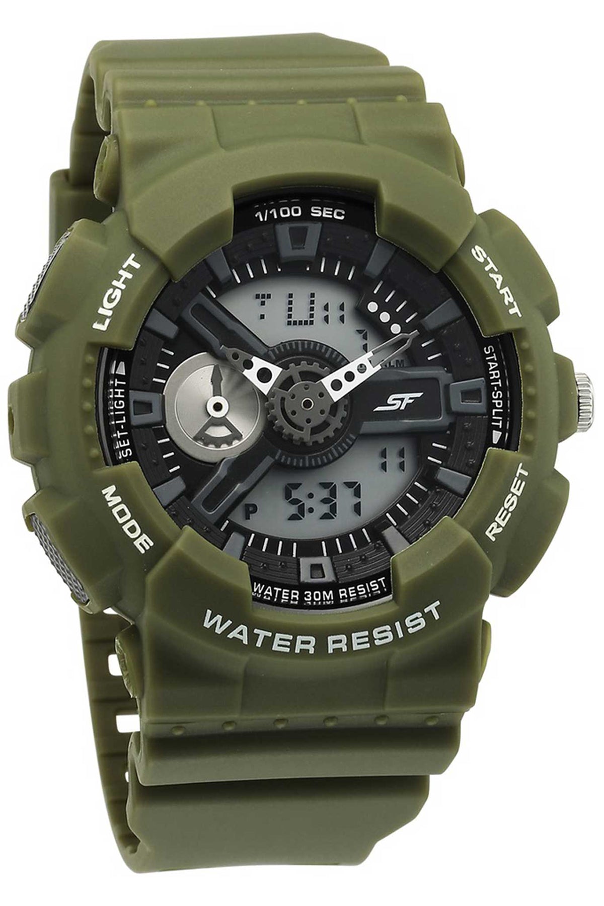 SONATA Men's Plastic Strap Watch