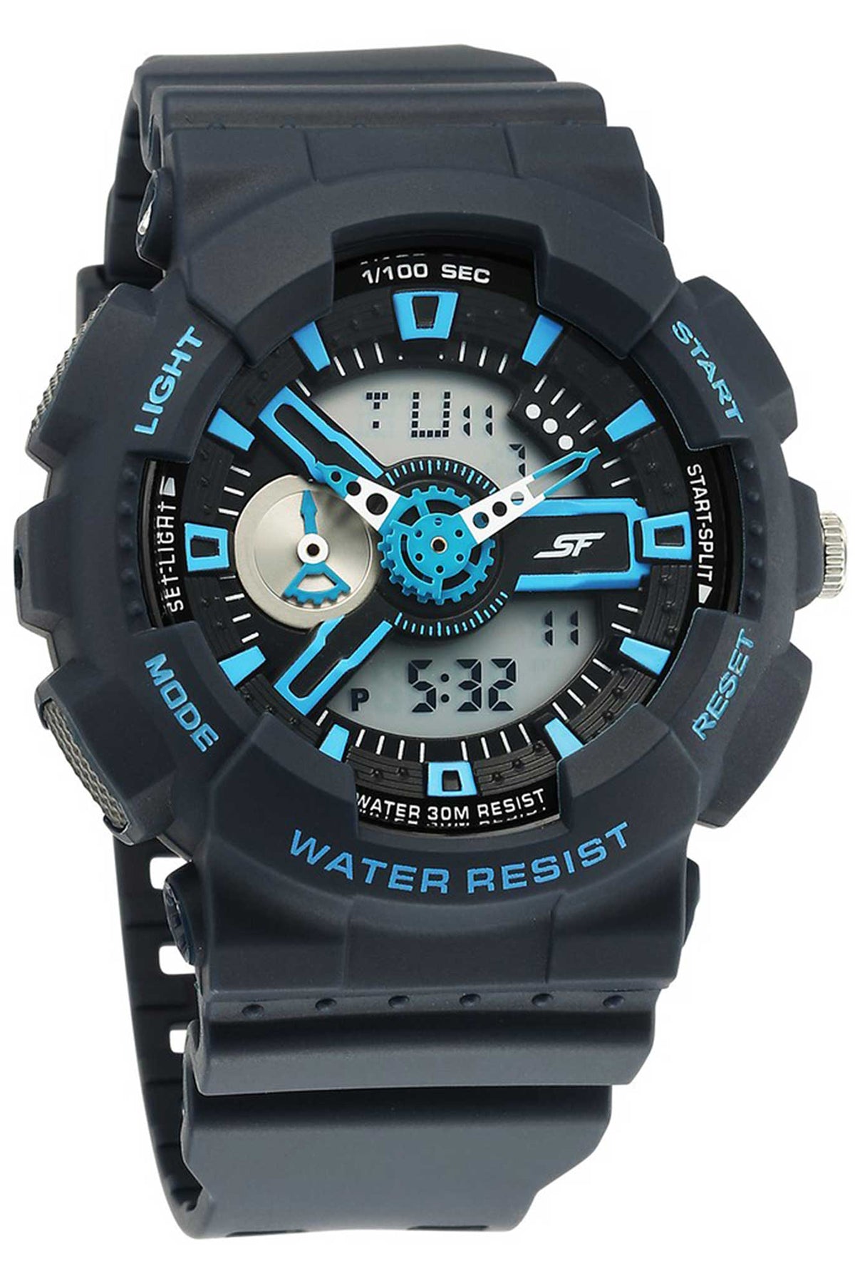 SONATA Men's Plastic Strap Watch