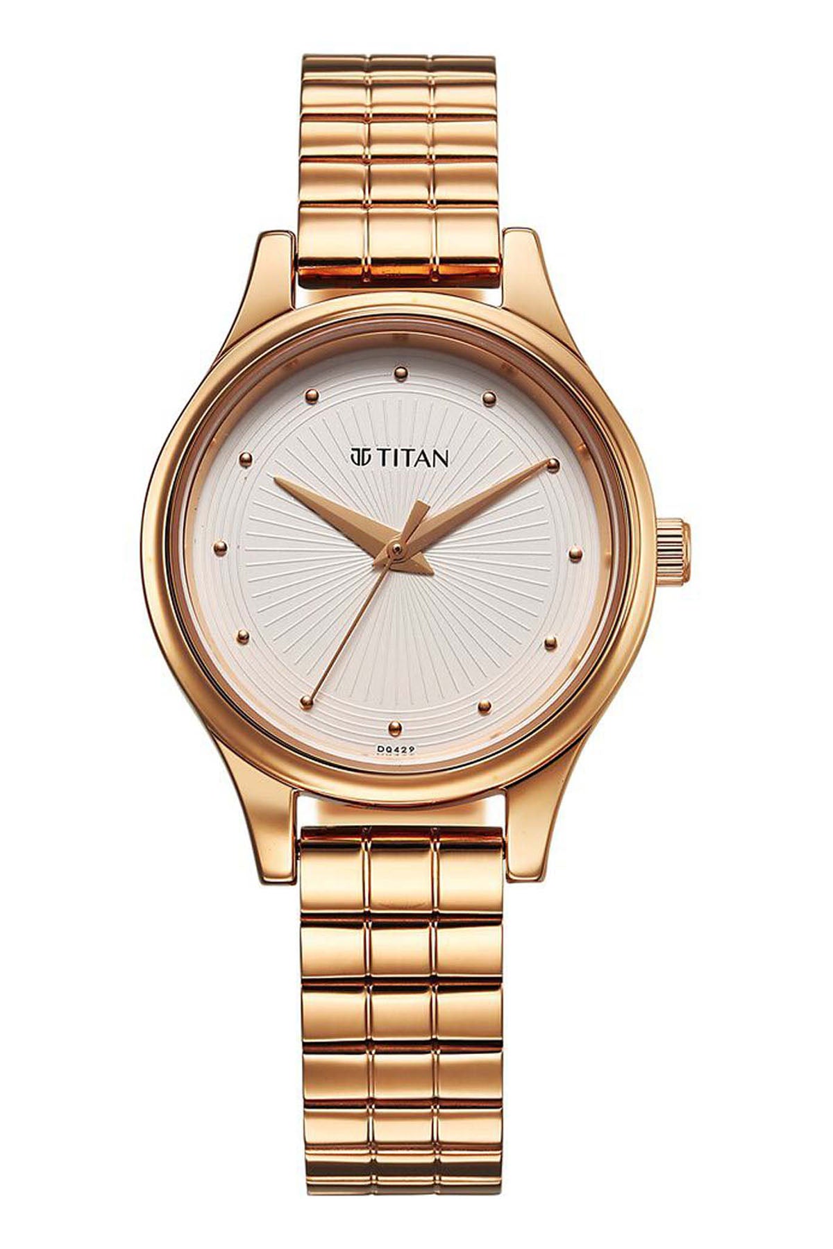 TITAN Women's Stainless Steel Strap Watch