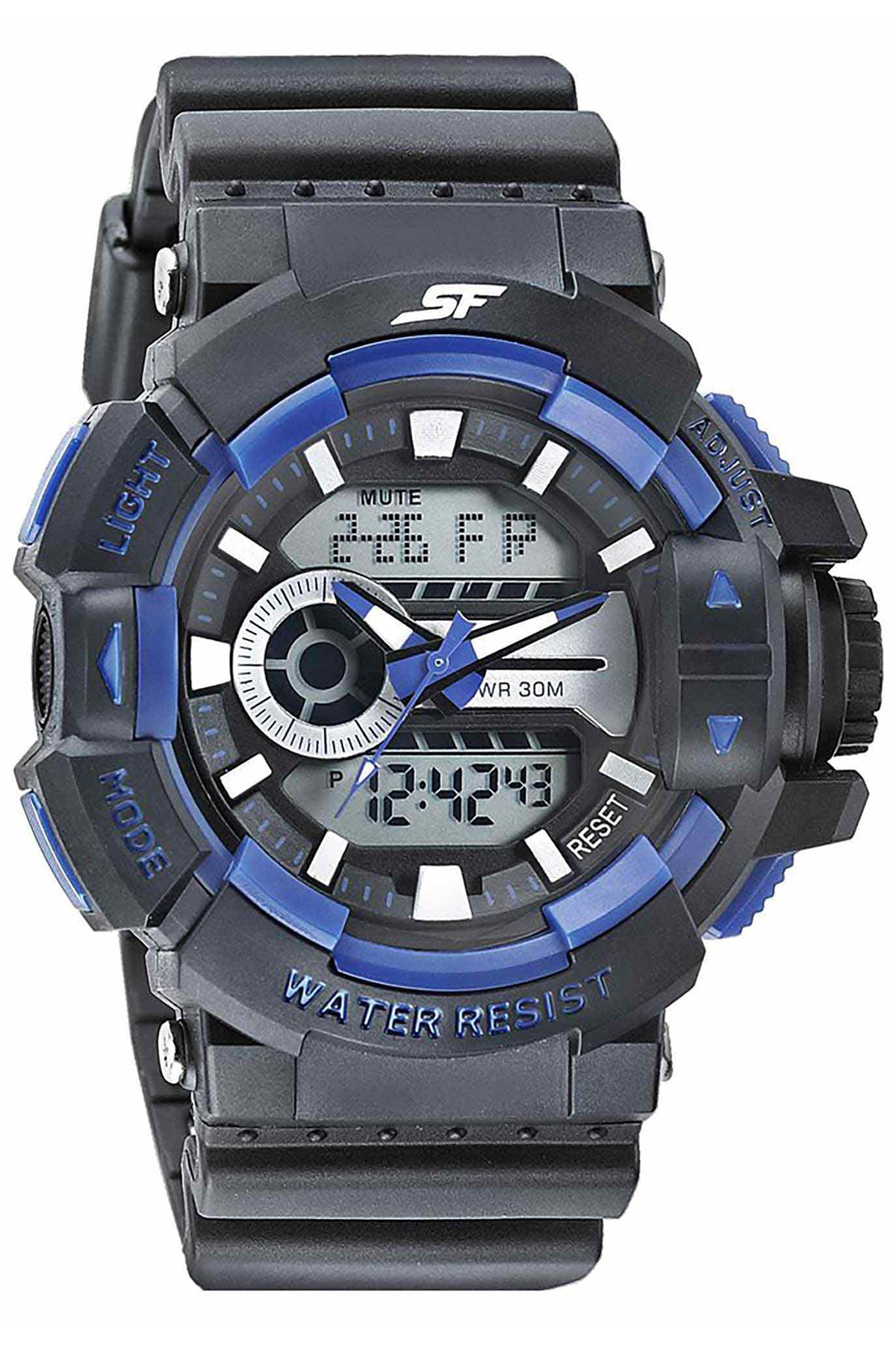 SONATA Men's PU Strap Watch