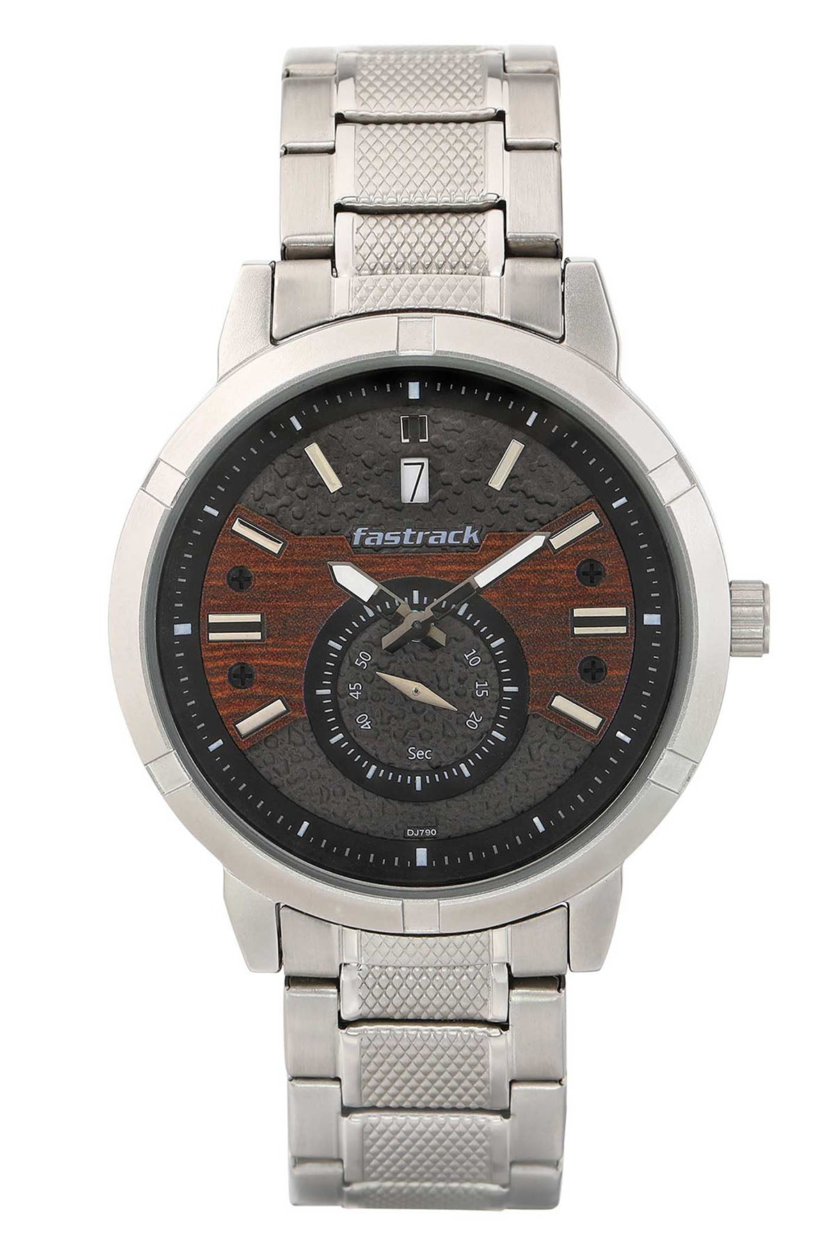 FASTRACK Men's Stainless Steel Strap Watch
