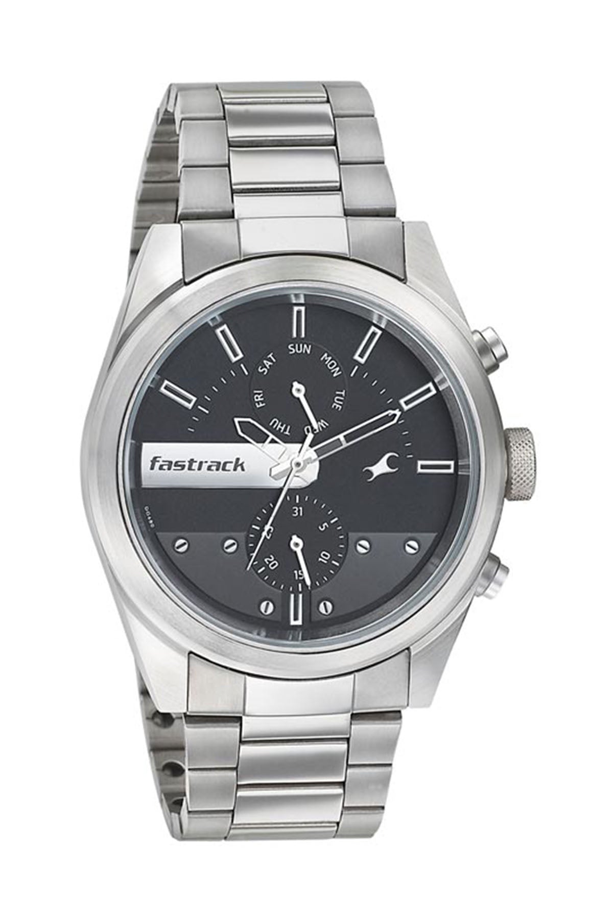 FASTRACK Men's Metal Strap Watch