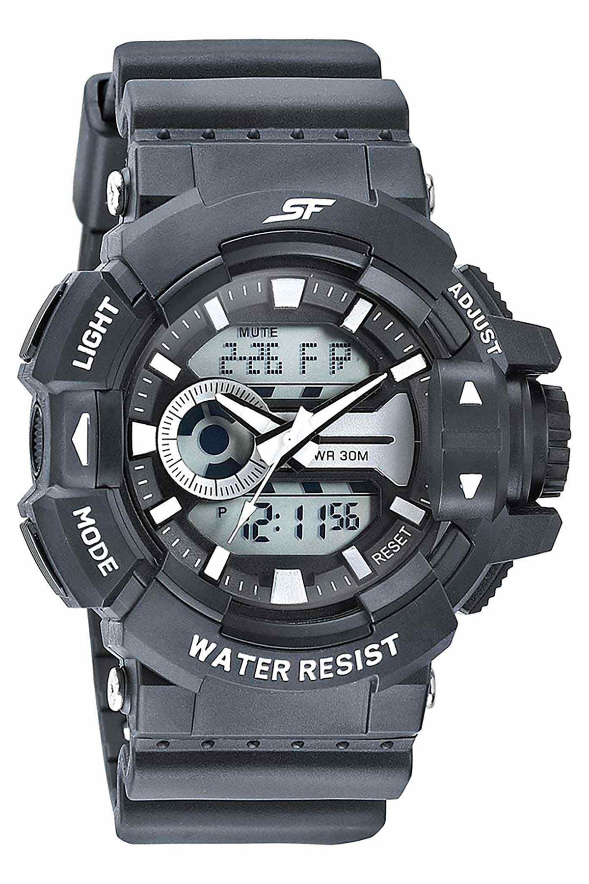 SONATA Men's PU Strap Watch