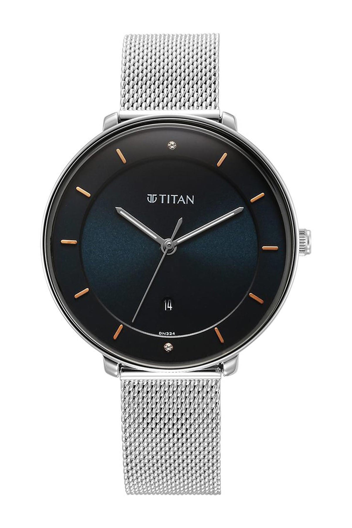 TITAN Women's Stainless Steel Strap Watch