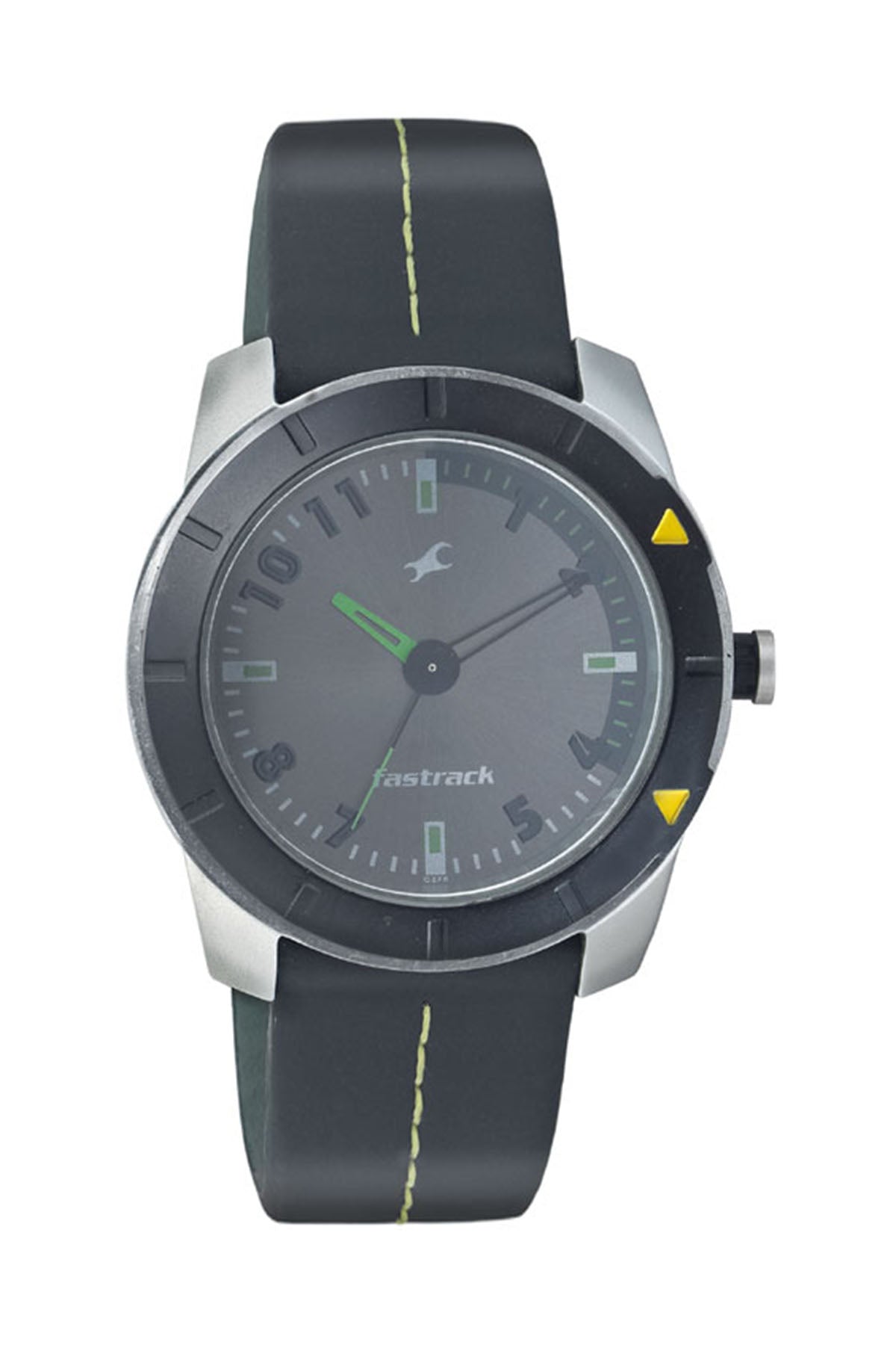FASTRACK Men's Leather Strap Watch