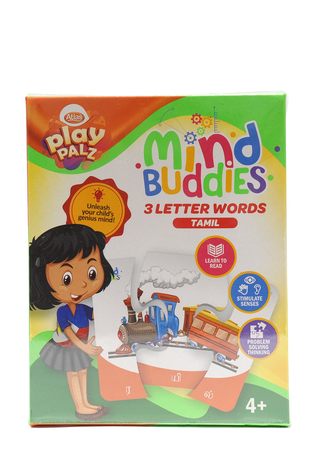 Atlas Mind Buddies 3 Letter Words - Tamil