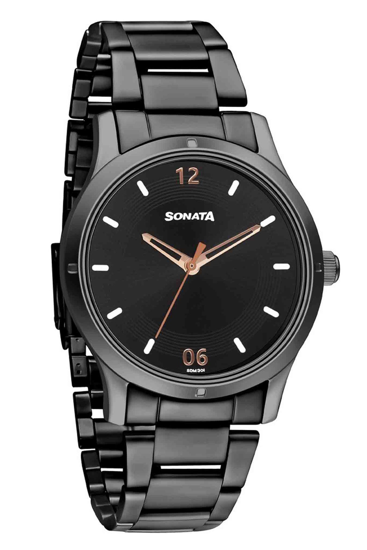 SONATA Women's Stainless Steel Strap Watch