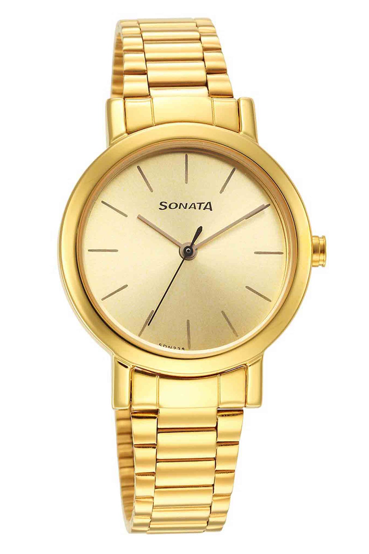 SONATA Women's Stainless Steel Strap Watch