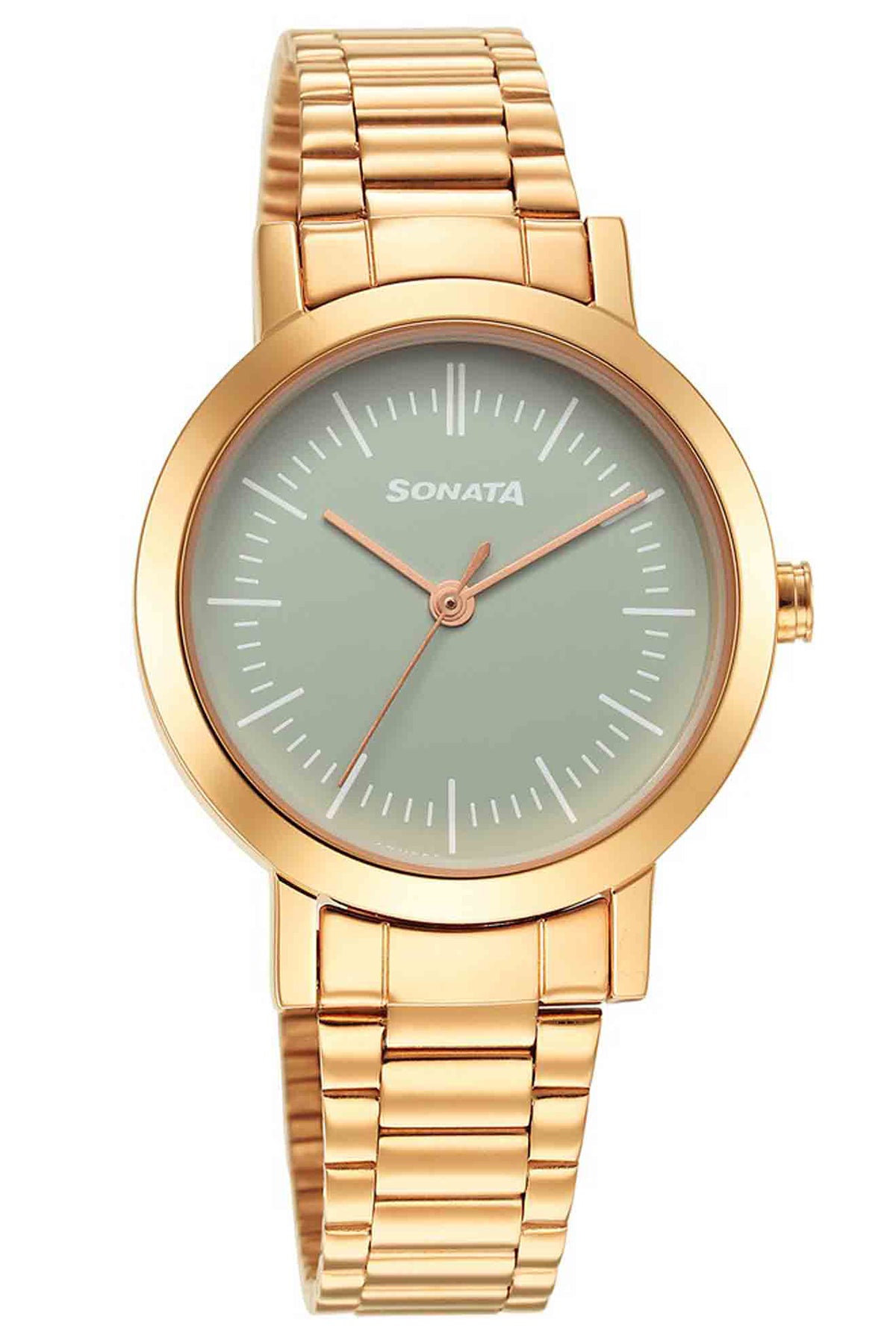 SONATA Women's Stainless Steel Strap Watch