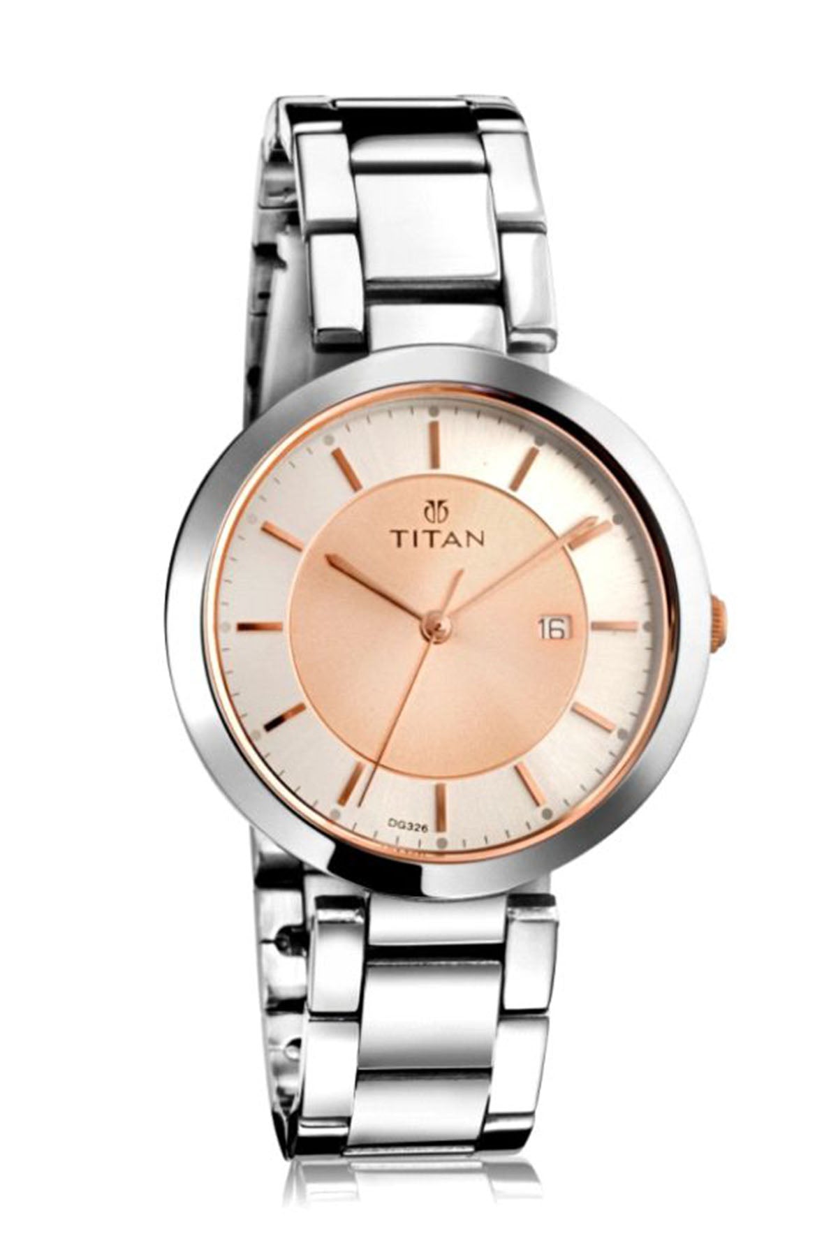 TITAN Women's Metal Strap Watch