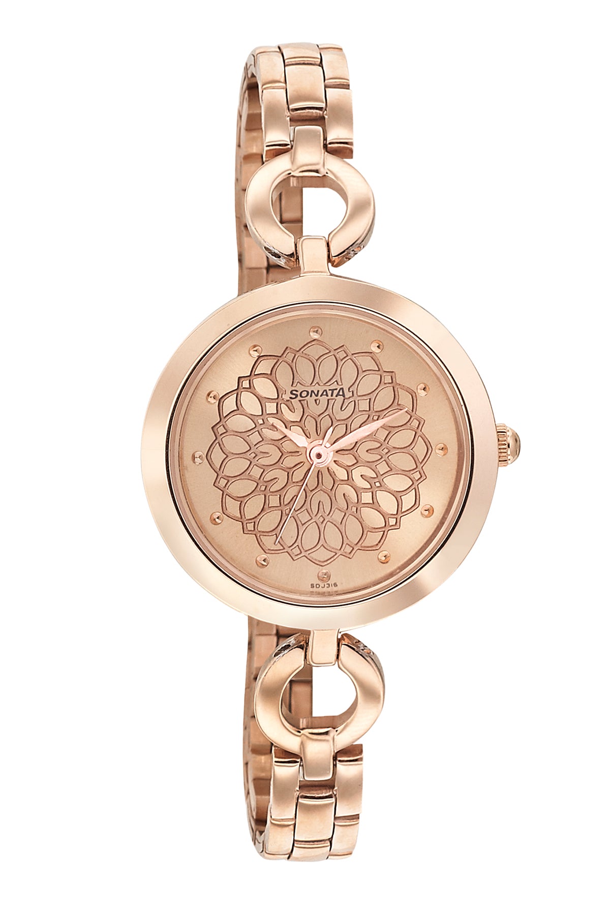 SONATA Women's Metal Strap Watch