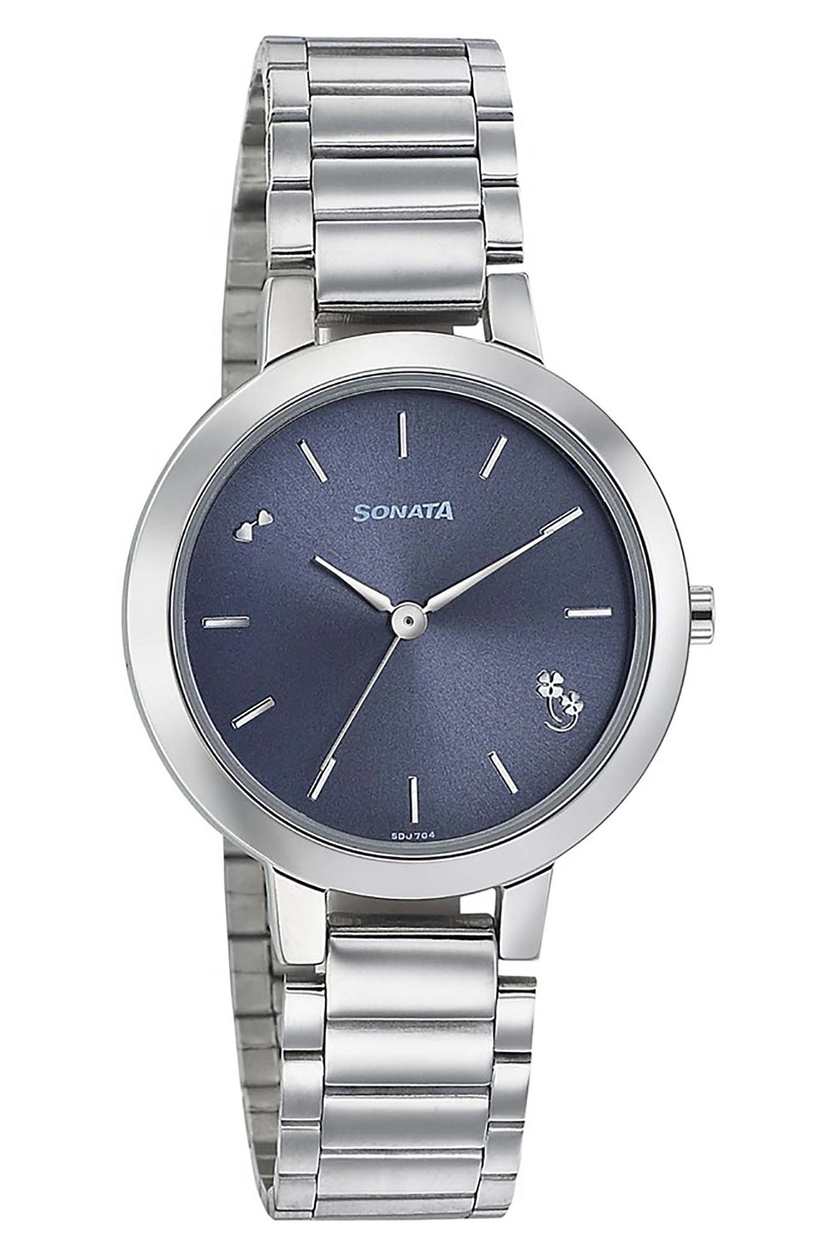SONATA Women's Metal Strap Watch