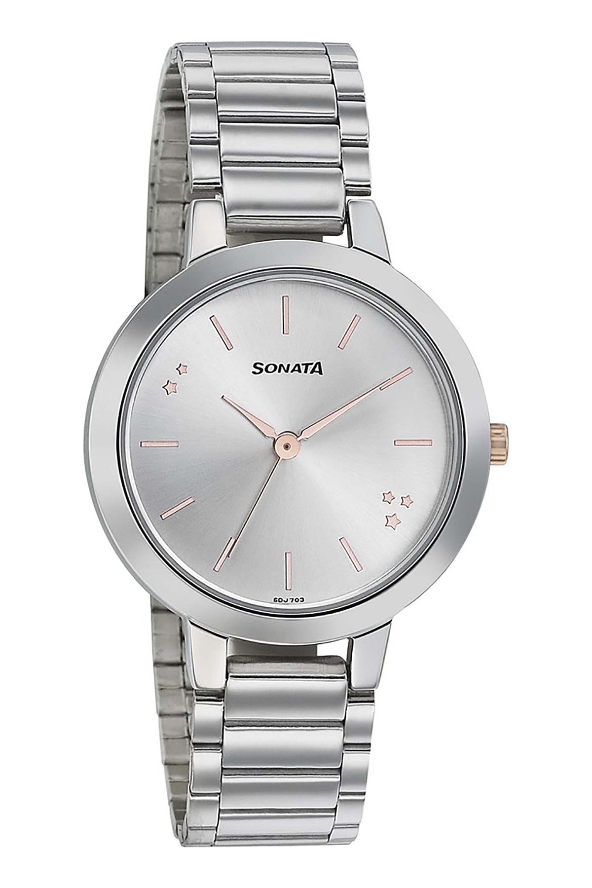 SONATA Women's Metal Strap Watch