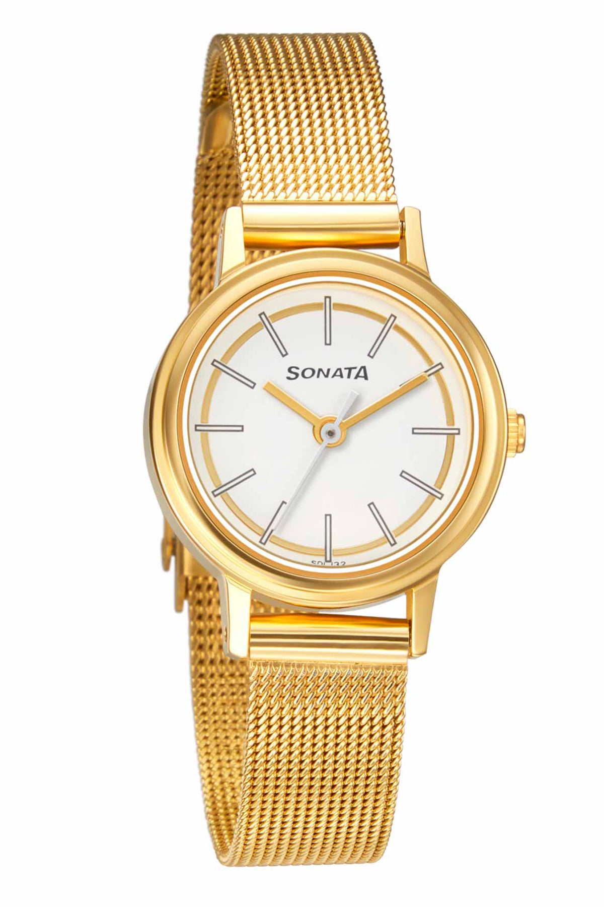SONATA Women's Stainless Steel Strap Watch
