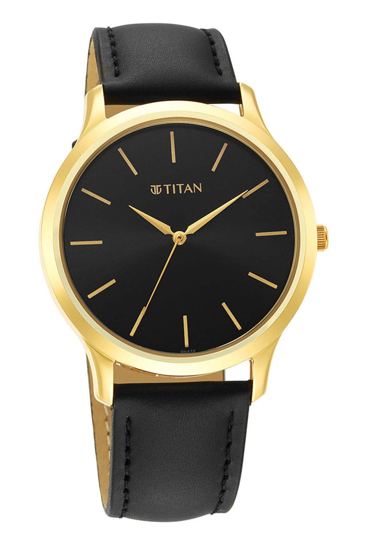TITAN Men's Karishma Radiance Black Dial Analog Watch