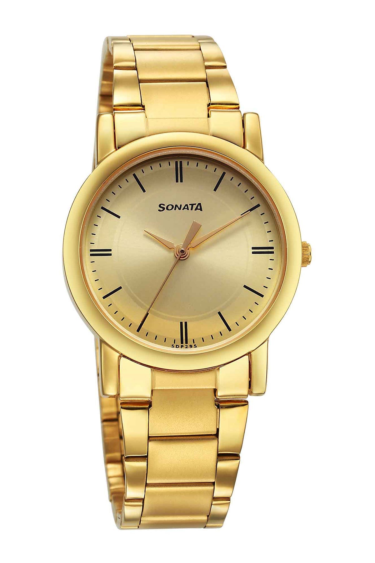 SONATA Men's Stainless Steel Strap Watch