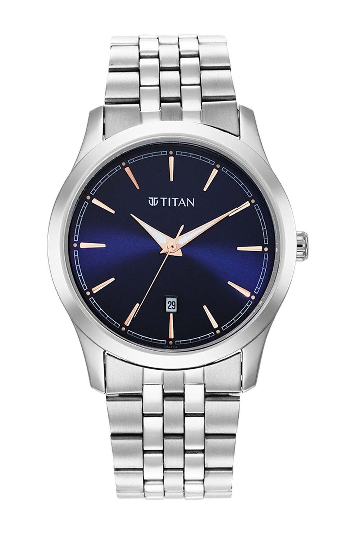 TITAN Men's Stainless Steel Strap Watch