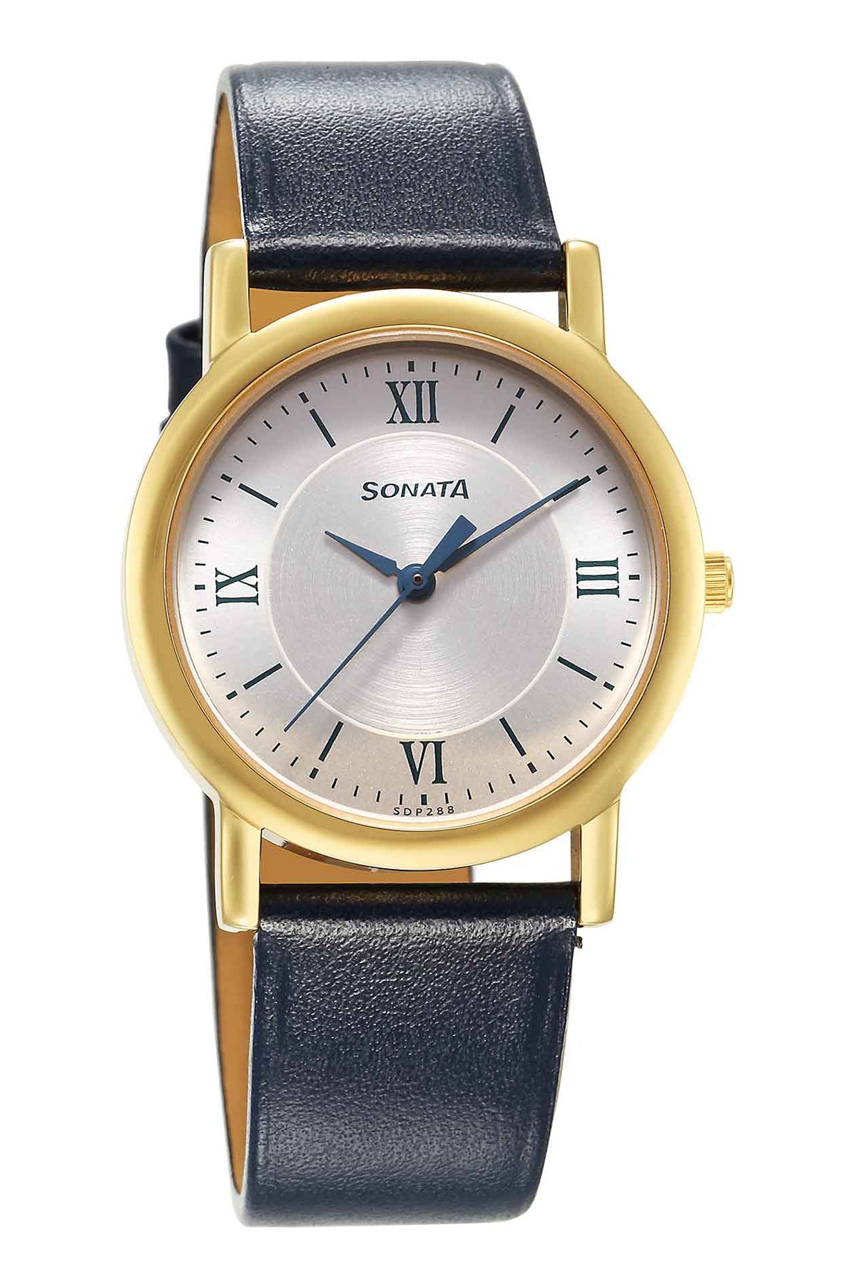 SONATA Men's Leather Watch