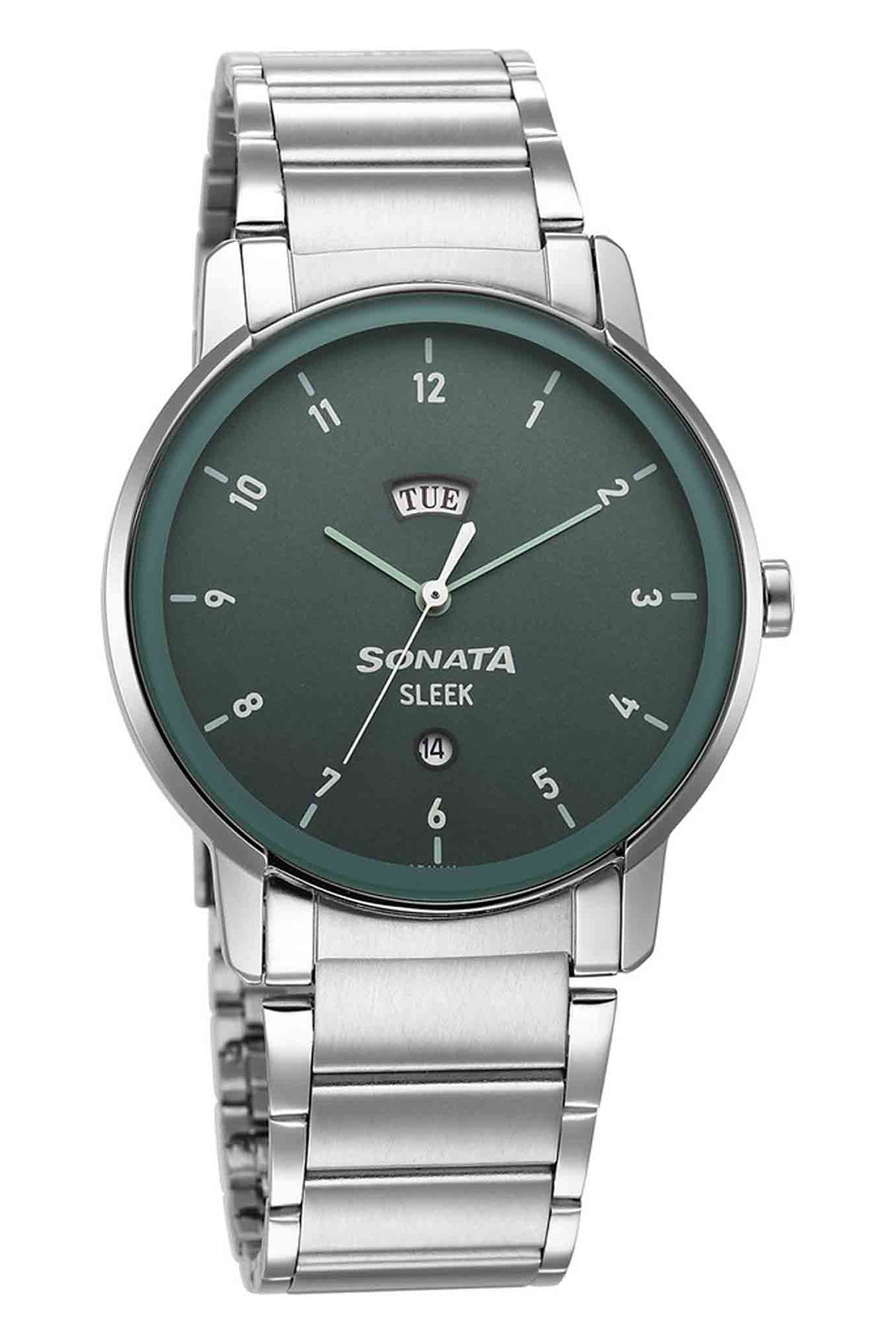 SONATA Men's Stainless Steel Strap Watch
