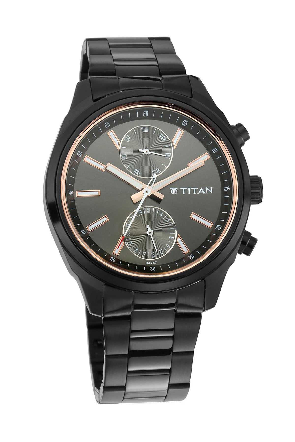 TITAN Men's Stainless Steel Strap Watch