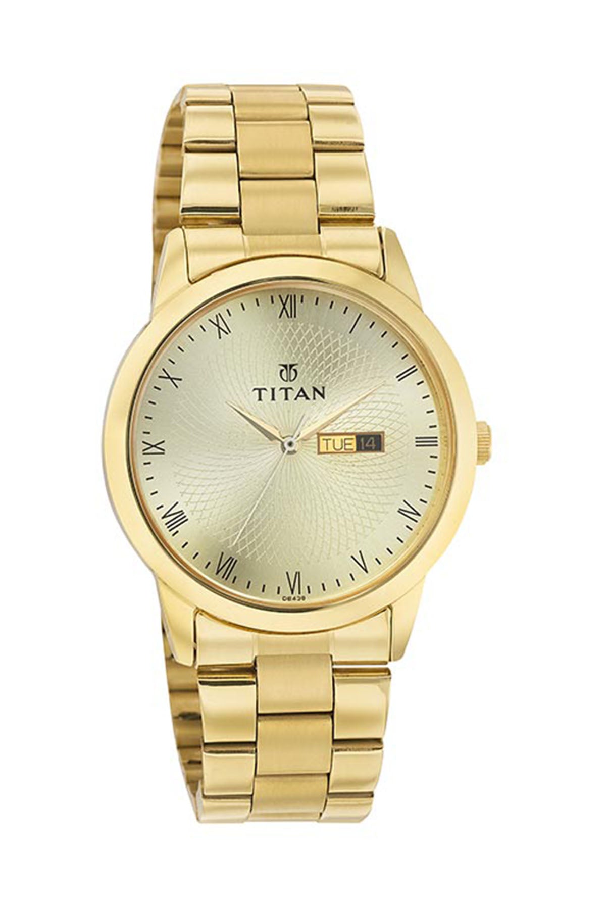 TITAN Men's Sheet Metal Strap Watch