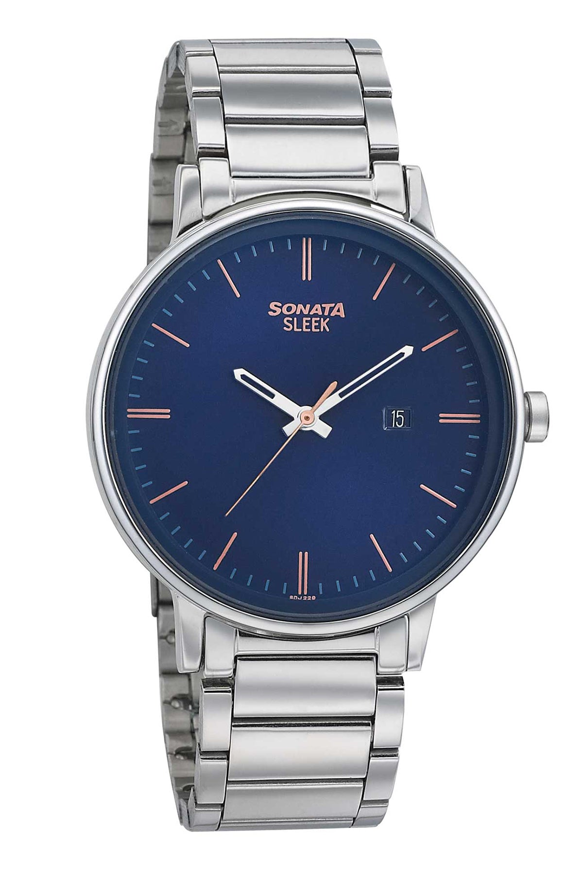 SONATA Men's Stainless Steel Strap Watch