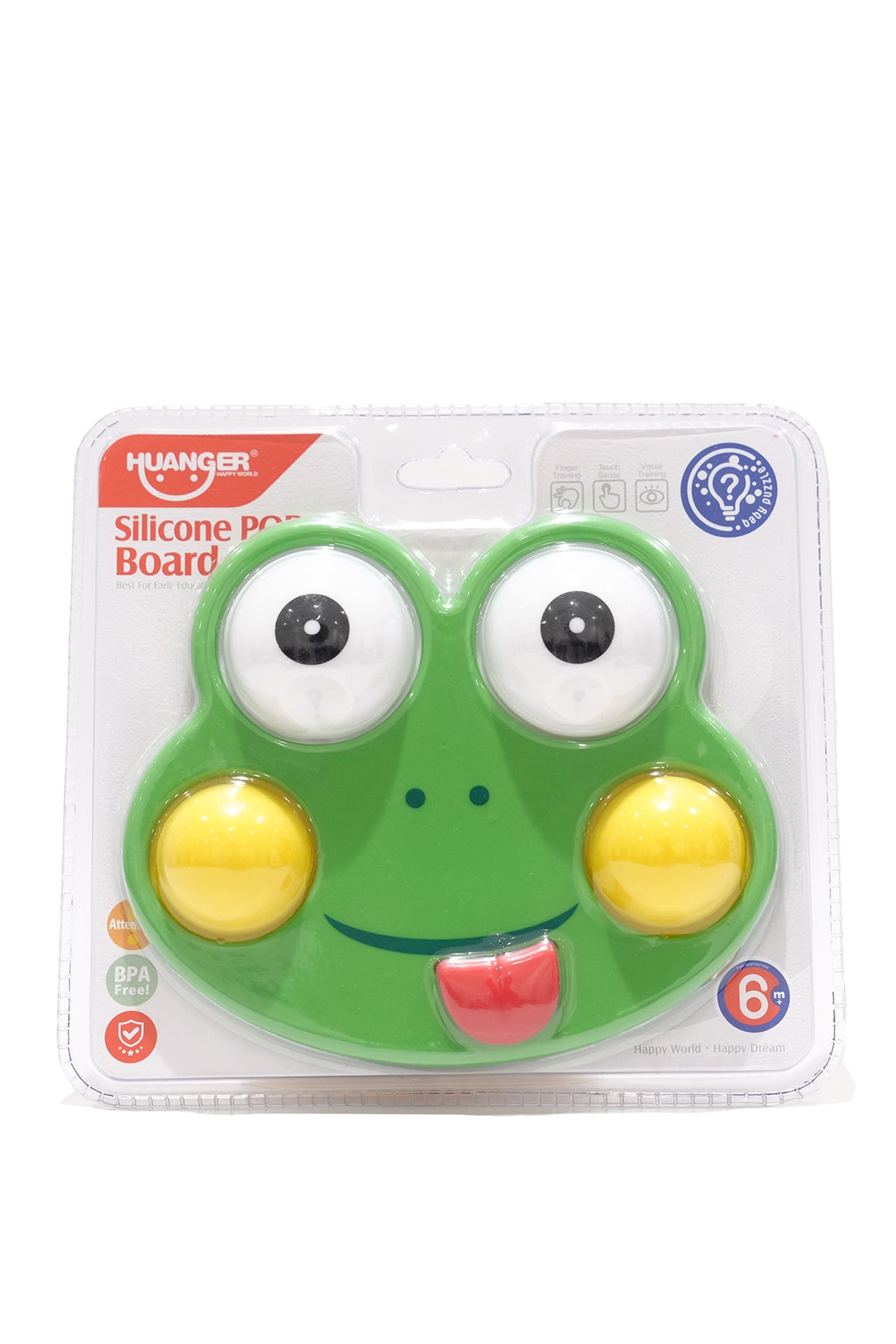 Huanger Baby Frog Silicon Pop Board