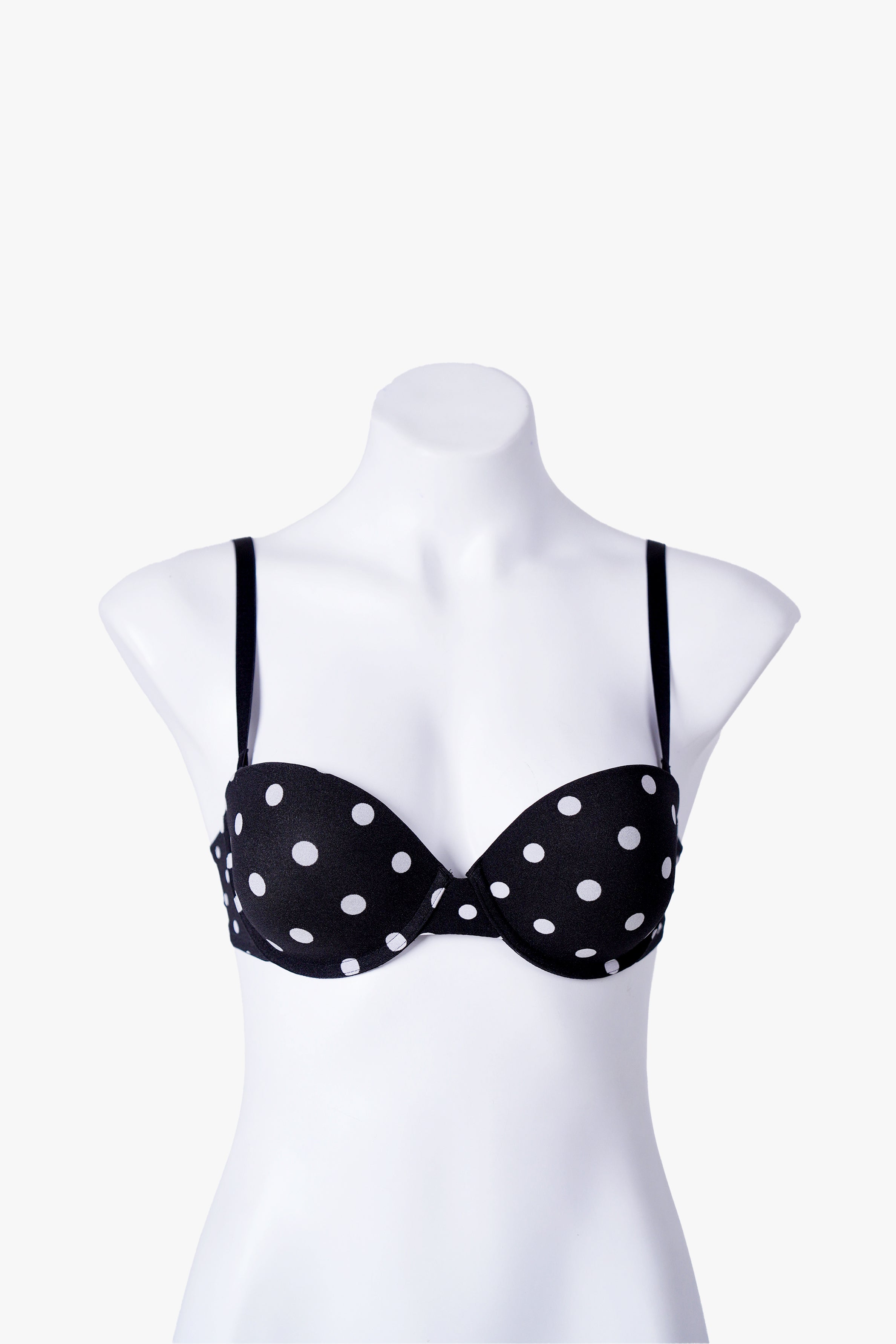 Envogue Black Multiway Dotted Bra