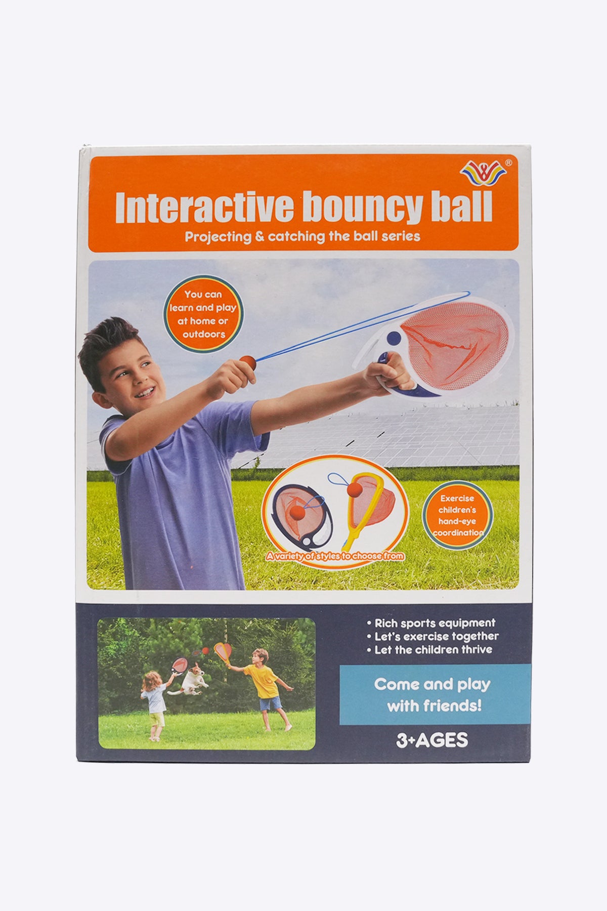 Interactive Bouncy Catch Ball Game (2 pcs Set)