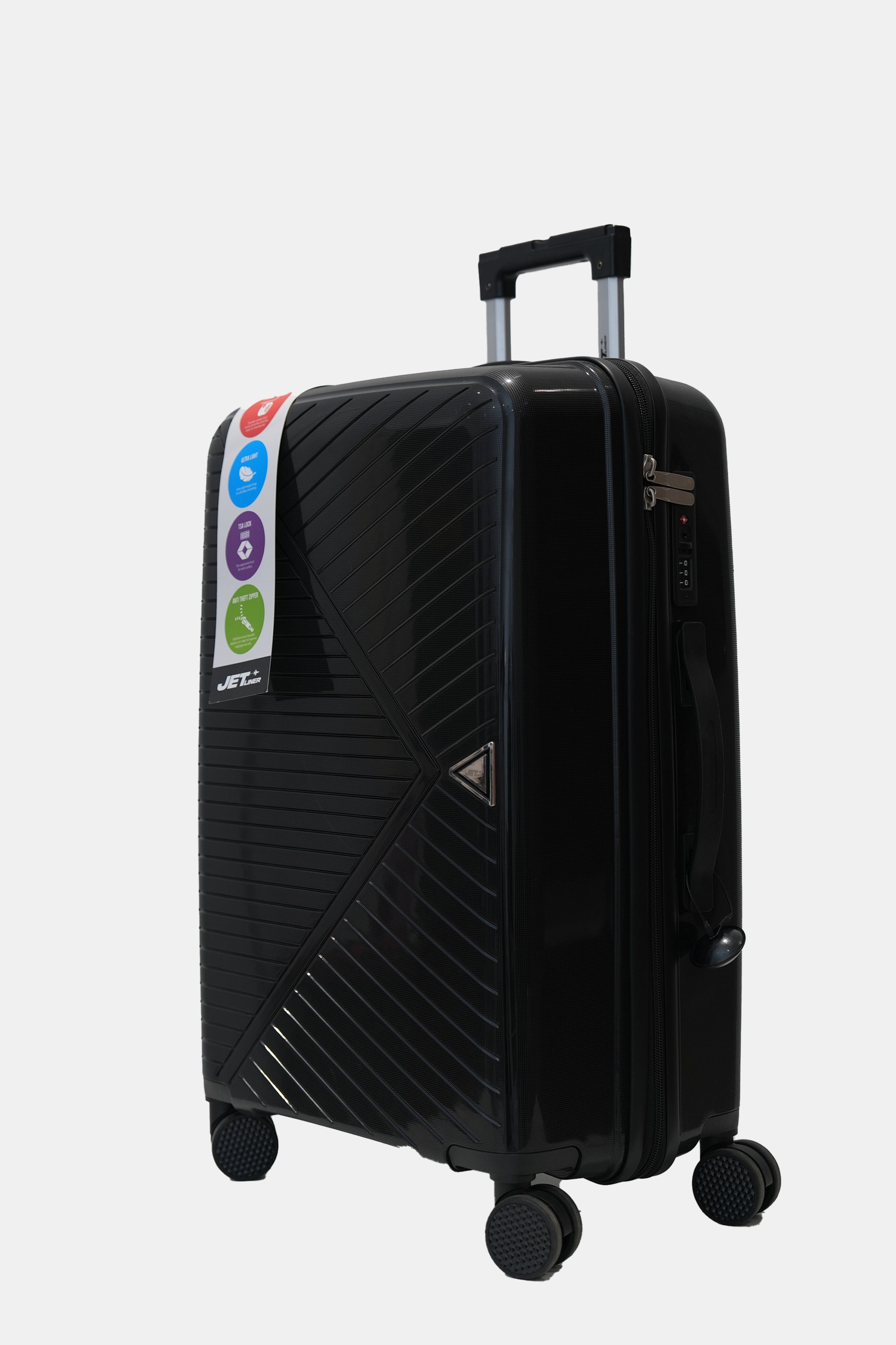 Jetliner Luggage Bag-Black