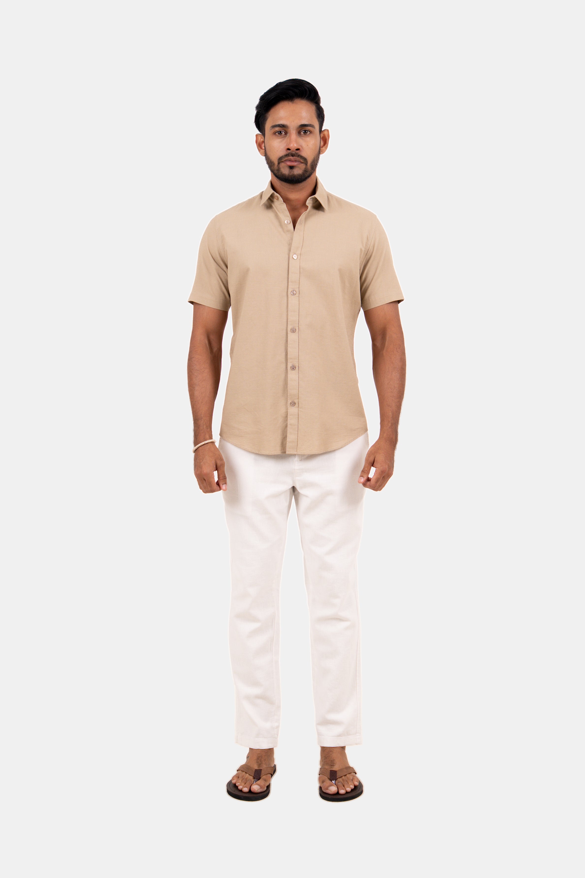 King Street Men's Casual Linen Shirt