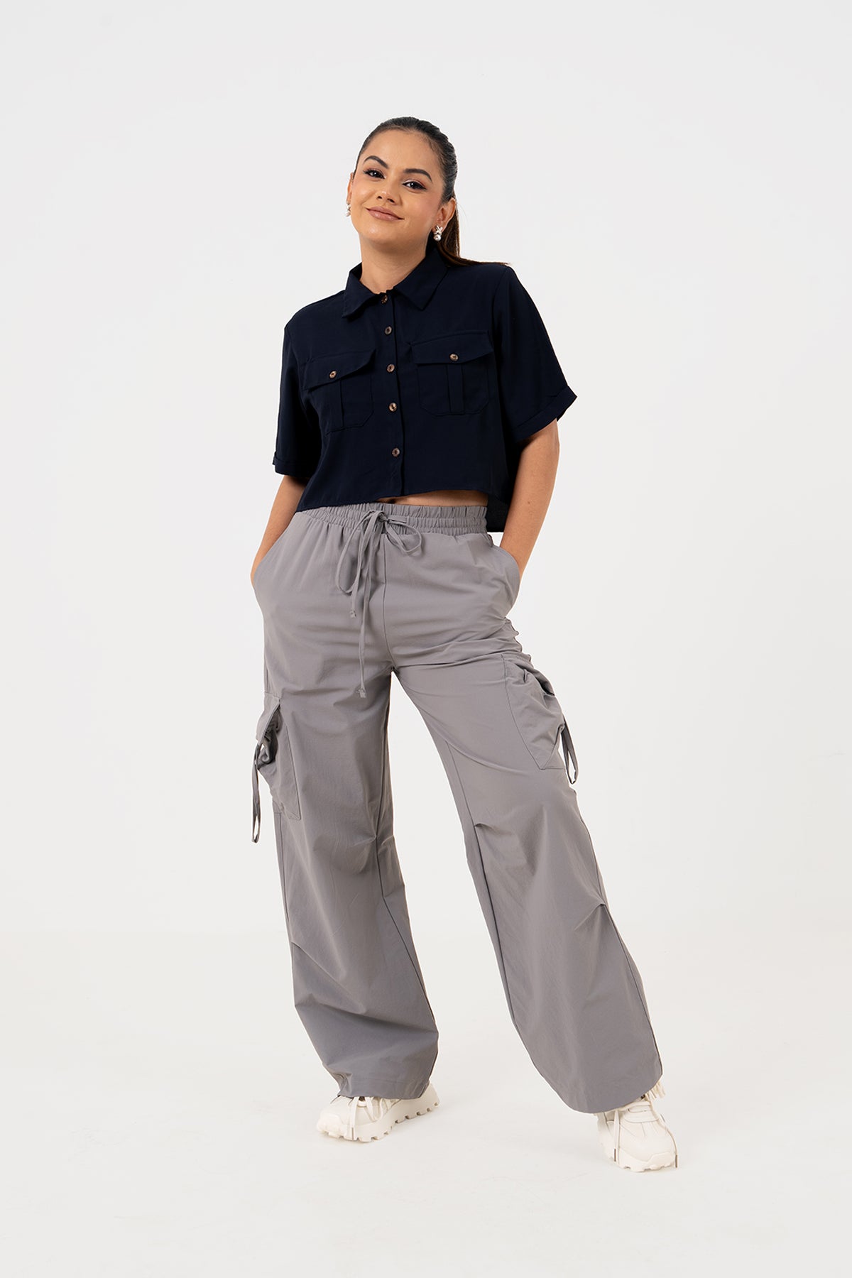 Modano Bloom Women's Casual Cargo Pant