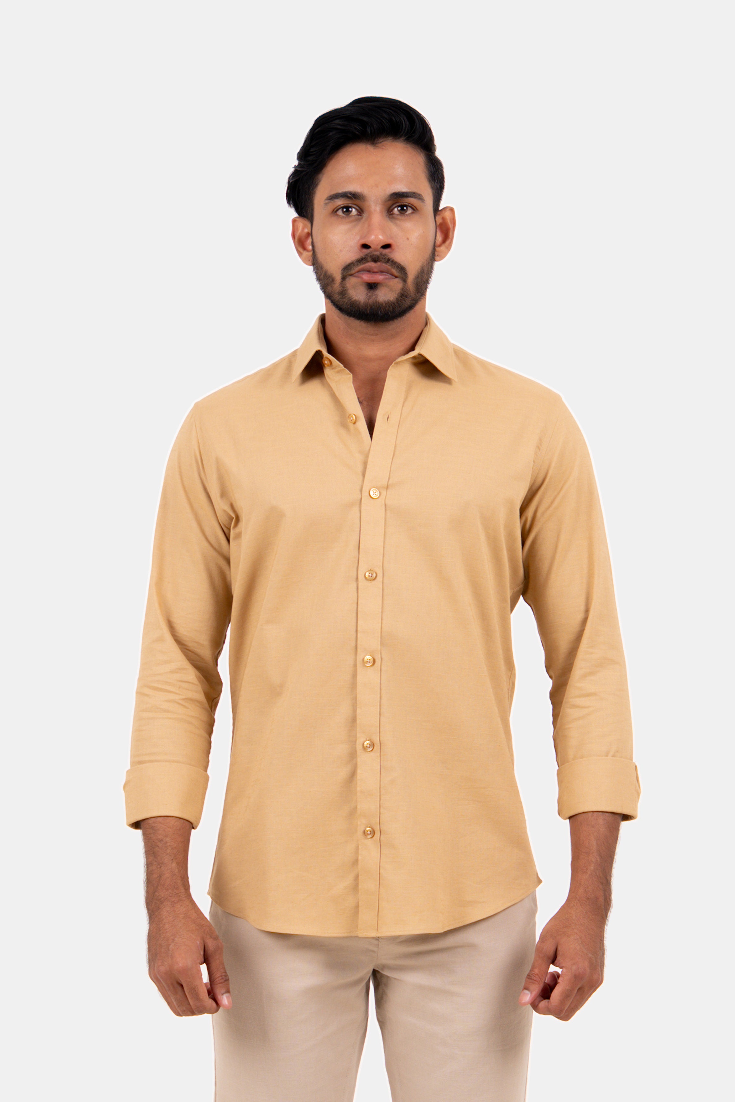 King Street Men's Casual Linen Shirt