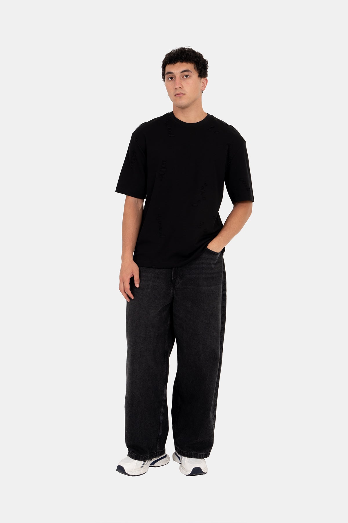 Hustle Men's Casual Oversize T-Shirt