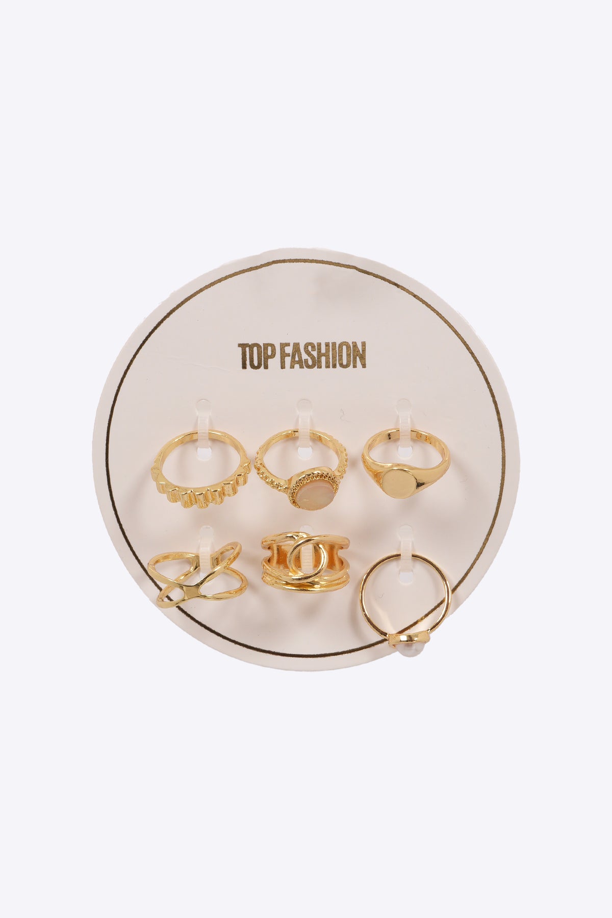 Moonstone Women's Ring Set