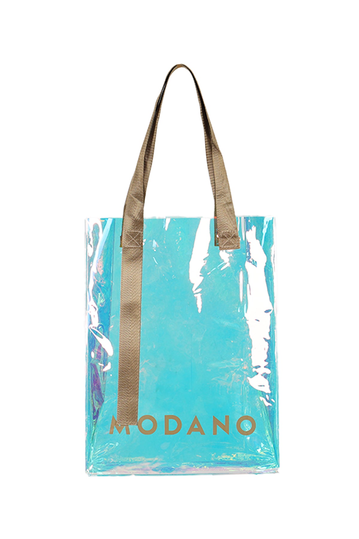 Modano Women's Chic Transparent Tote Bag