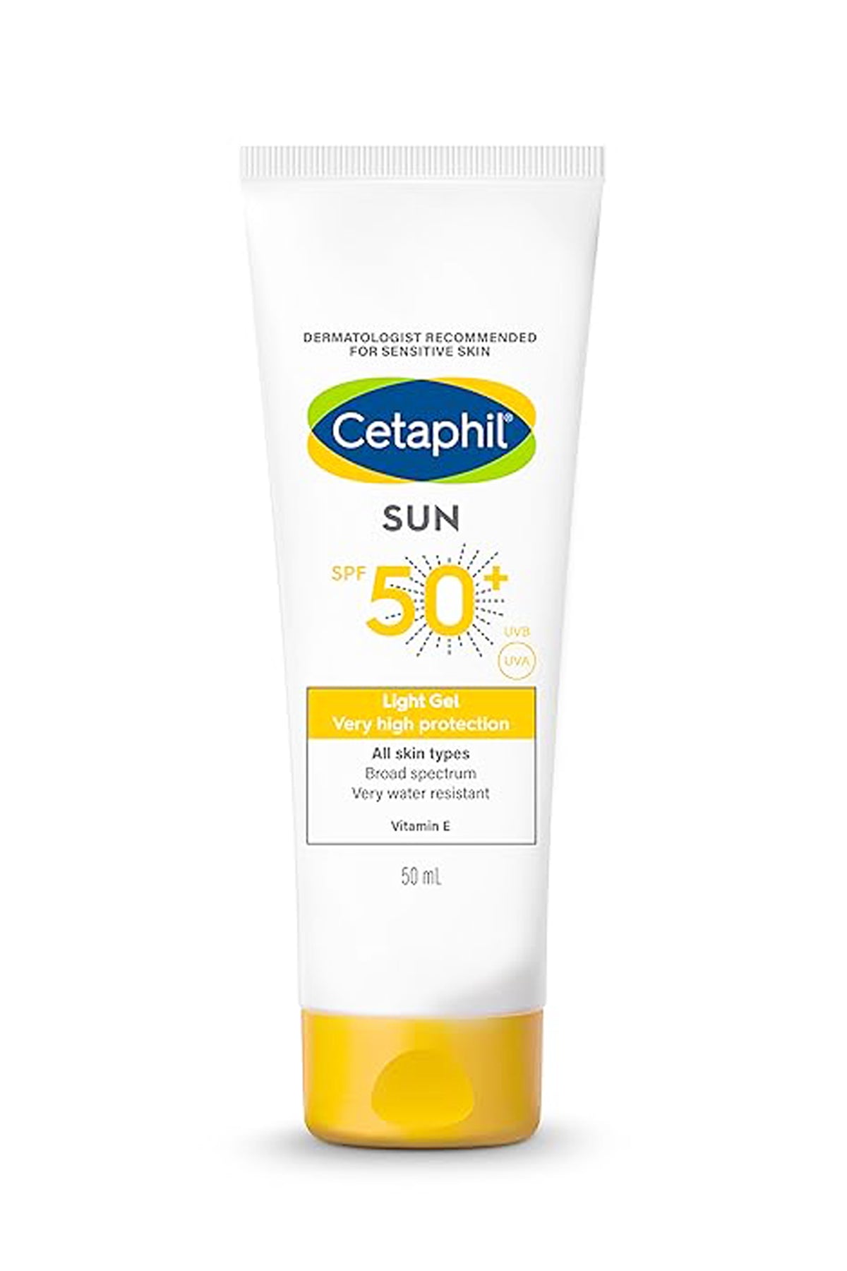 Cetaphil Women's Sun SPF 50 + Light Gel - 50ml