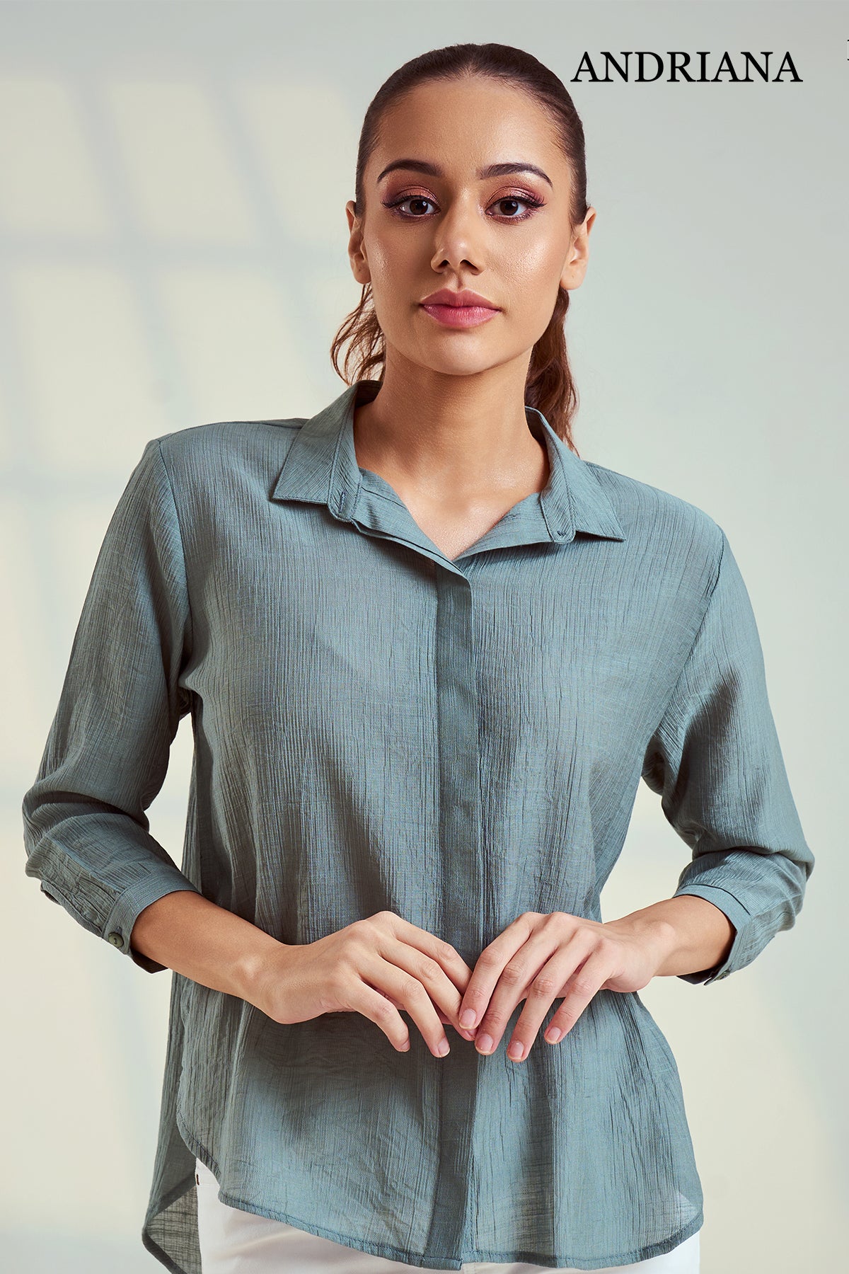 Andriana Women's Office Blouse