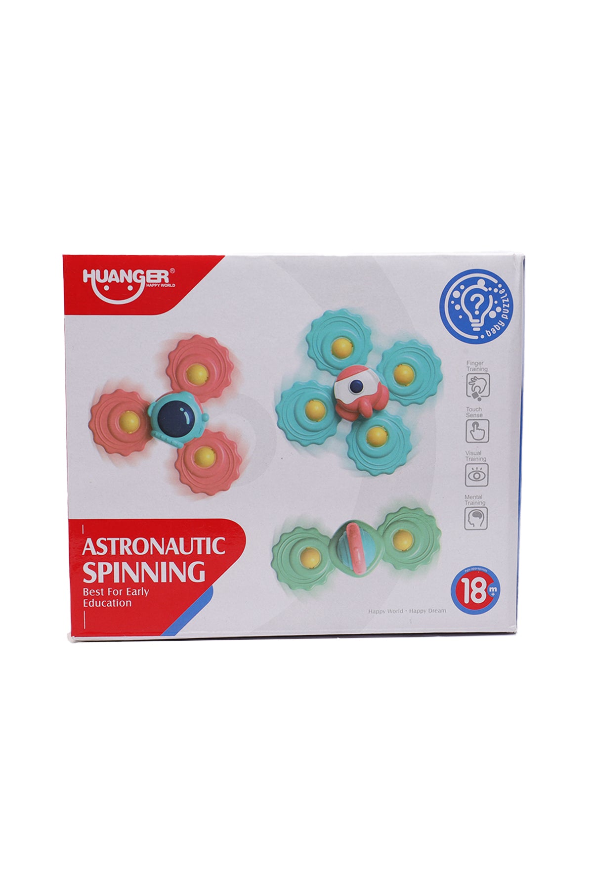 Huanger Baby Astronautic Spinning Learning Toy