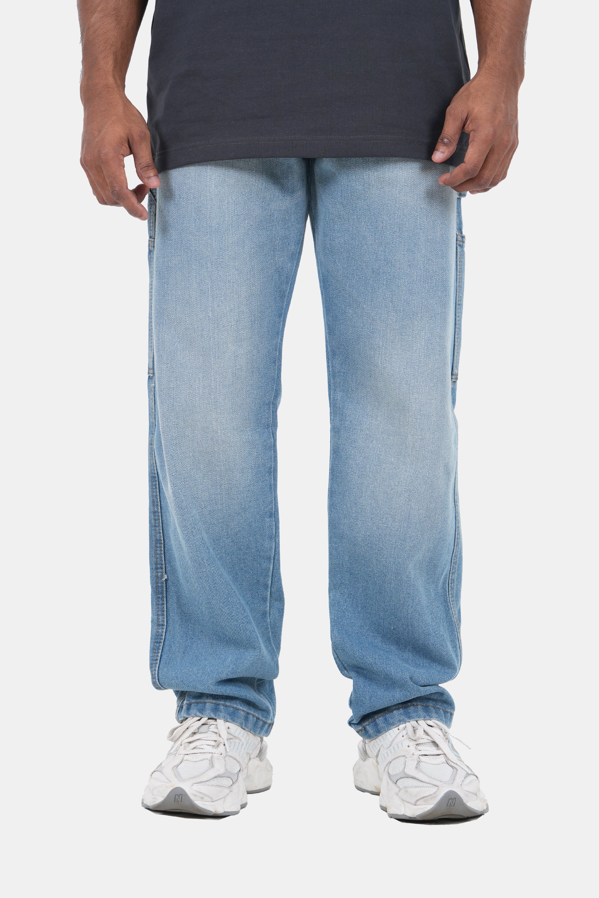 Hustle Jersey Vibes Men's Denim Pant