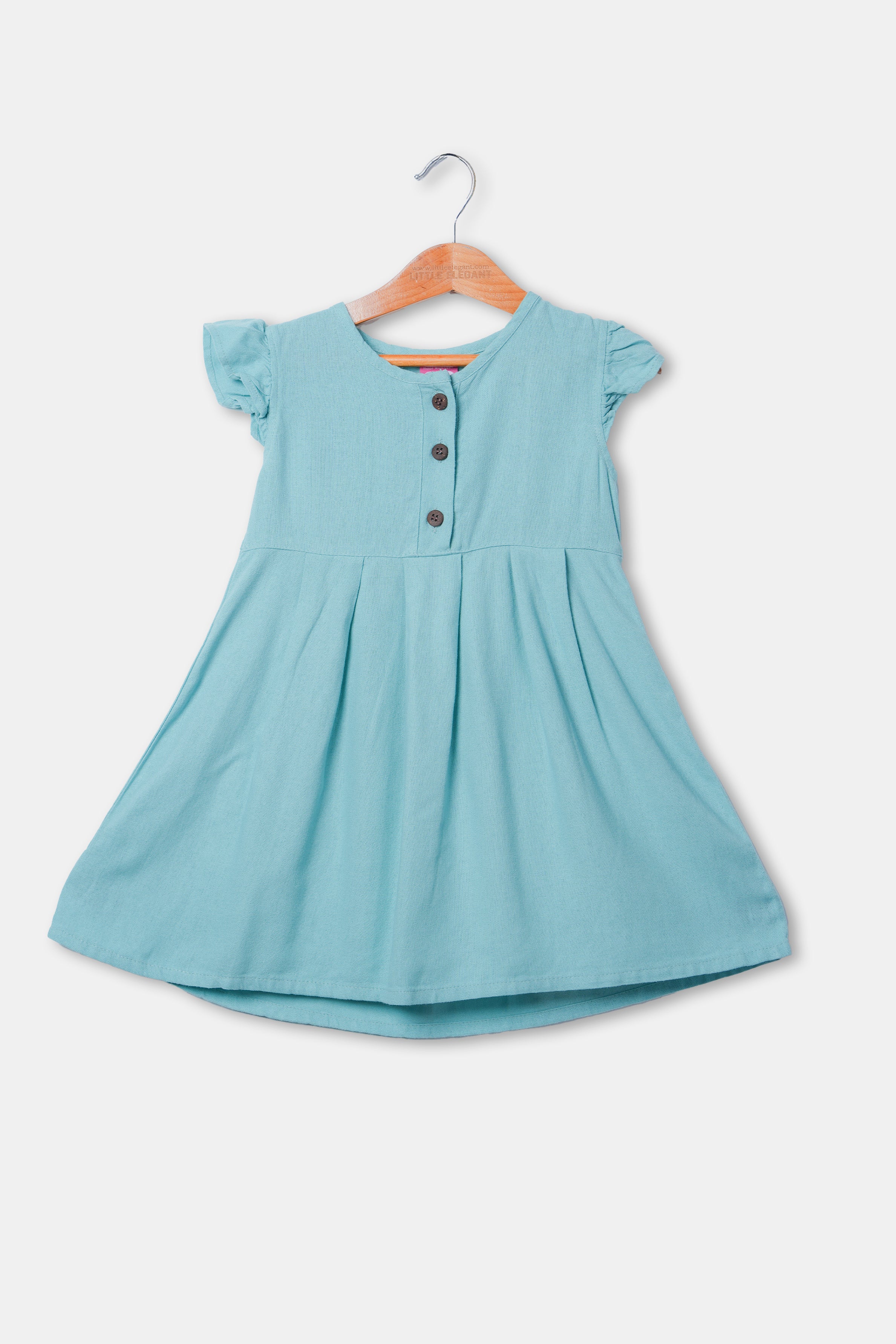 Kids Girls Linen Frock