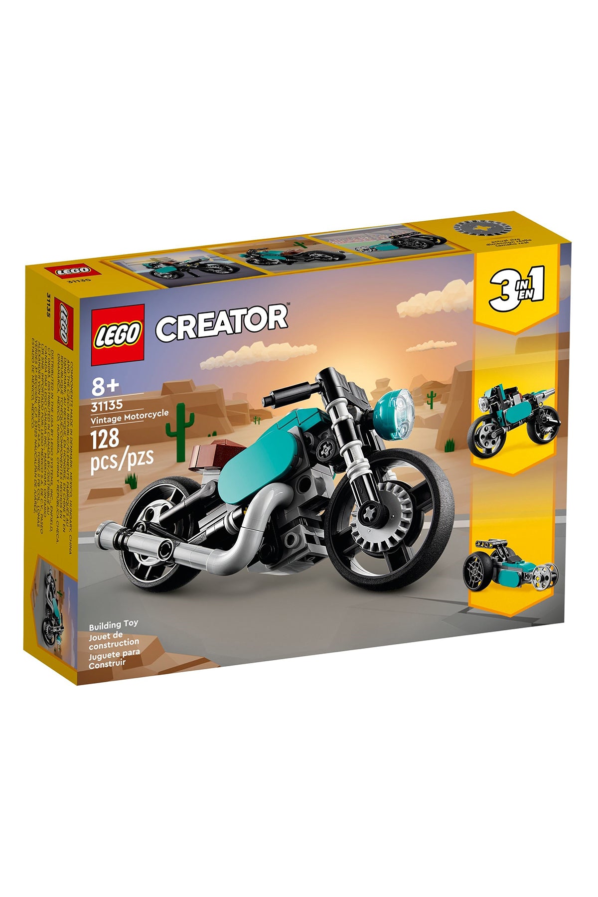 Lego Creator : 3-in-1 Vintage Motorcycle