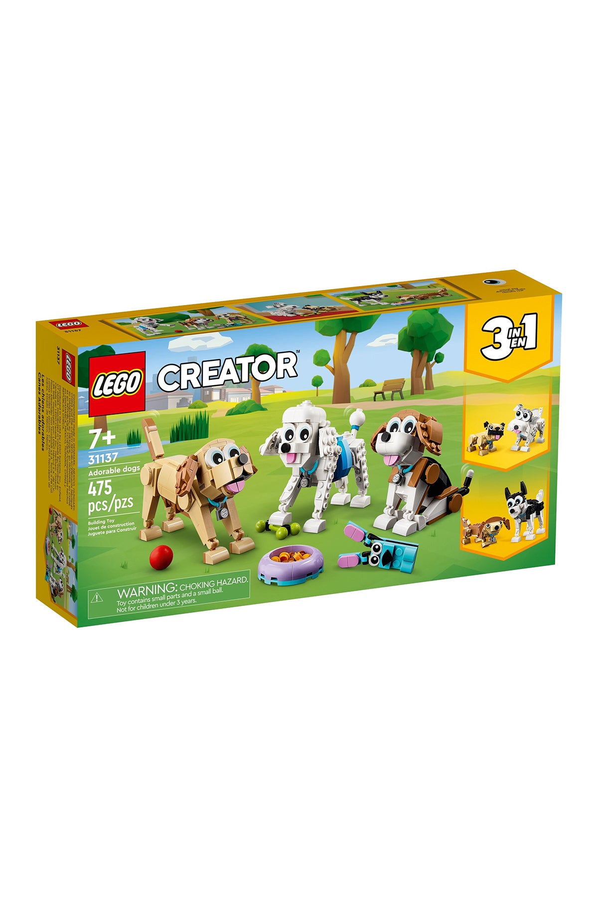 Lego Creator : 3-in-1 Adorable Dogs