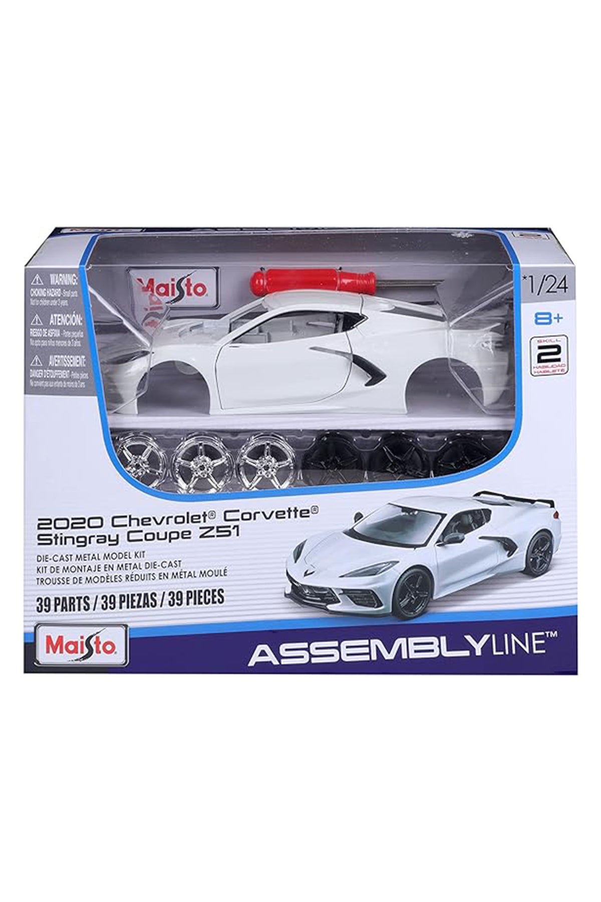 Maisto Chevrolet Corvette Stingray Coupe Car-2020